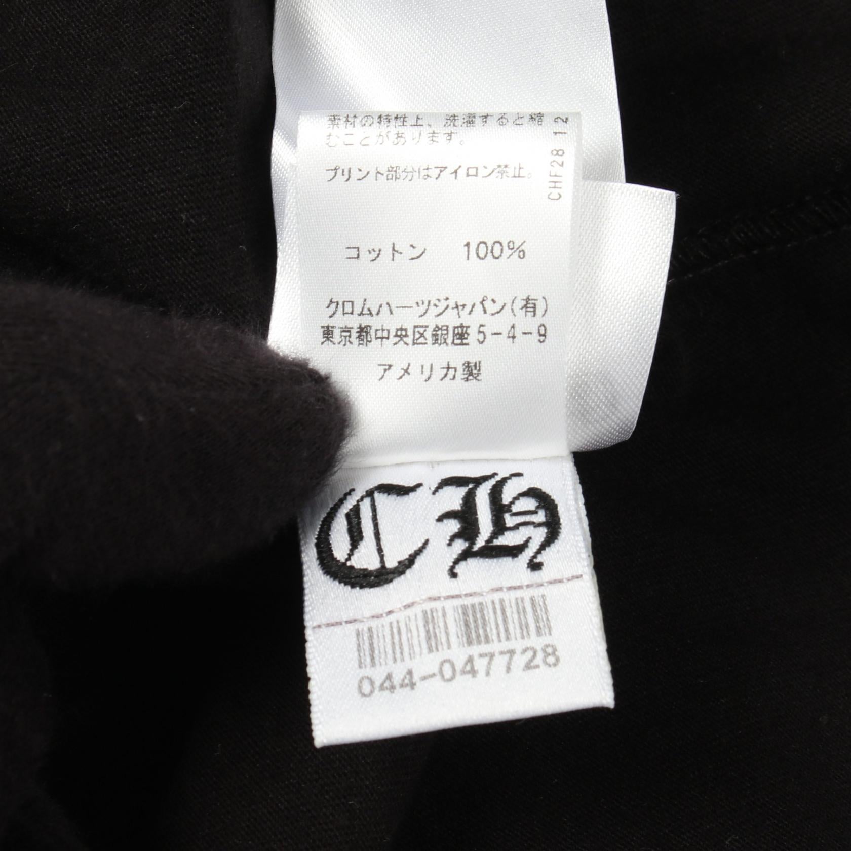クロムハーツ JOE FOTI Exhibition 2026 コットン 半袖Tシャツ 日本限定