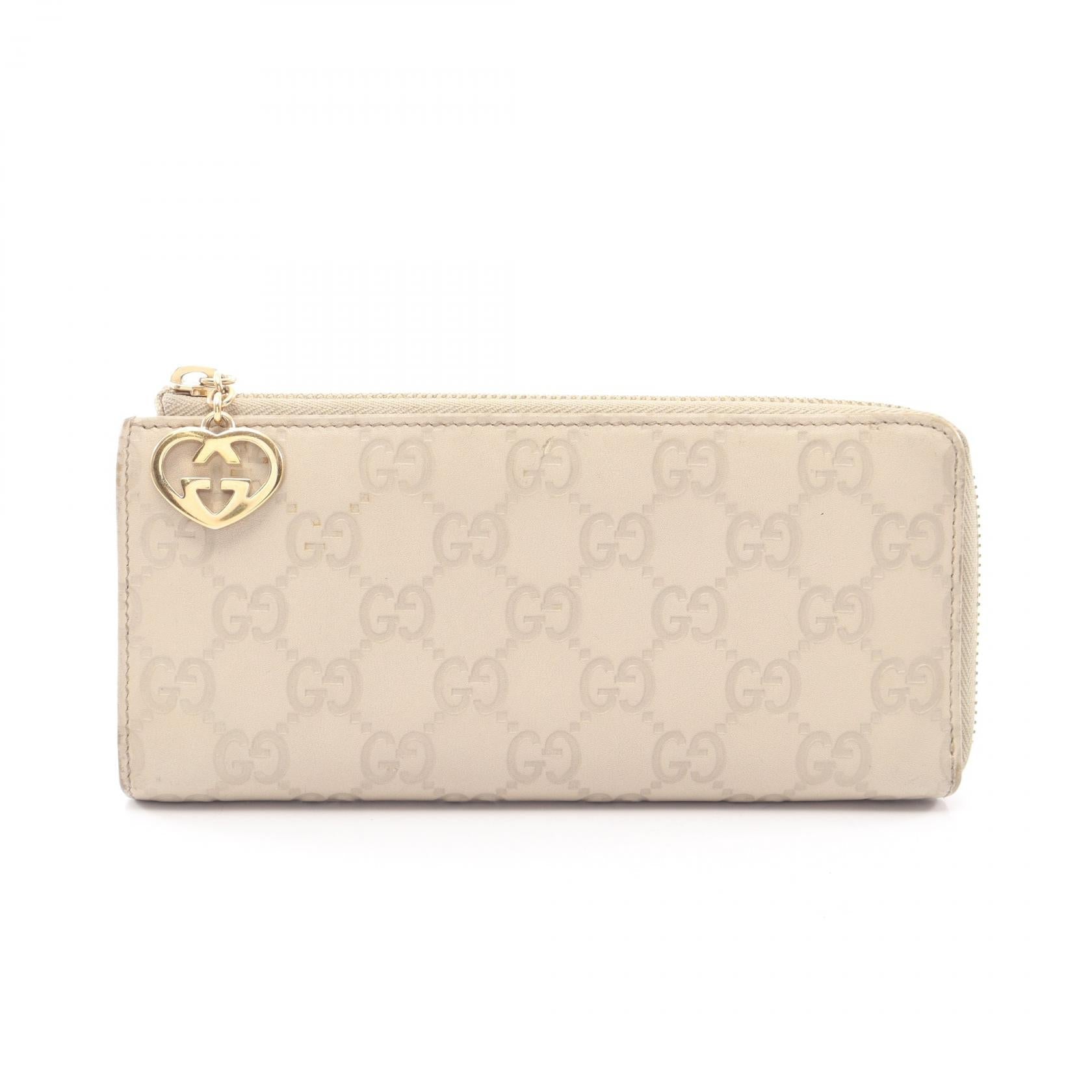 グッチ グッチシマ レザー長財布