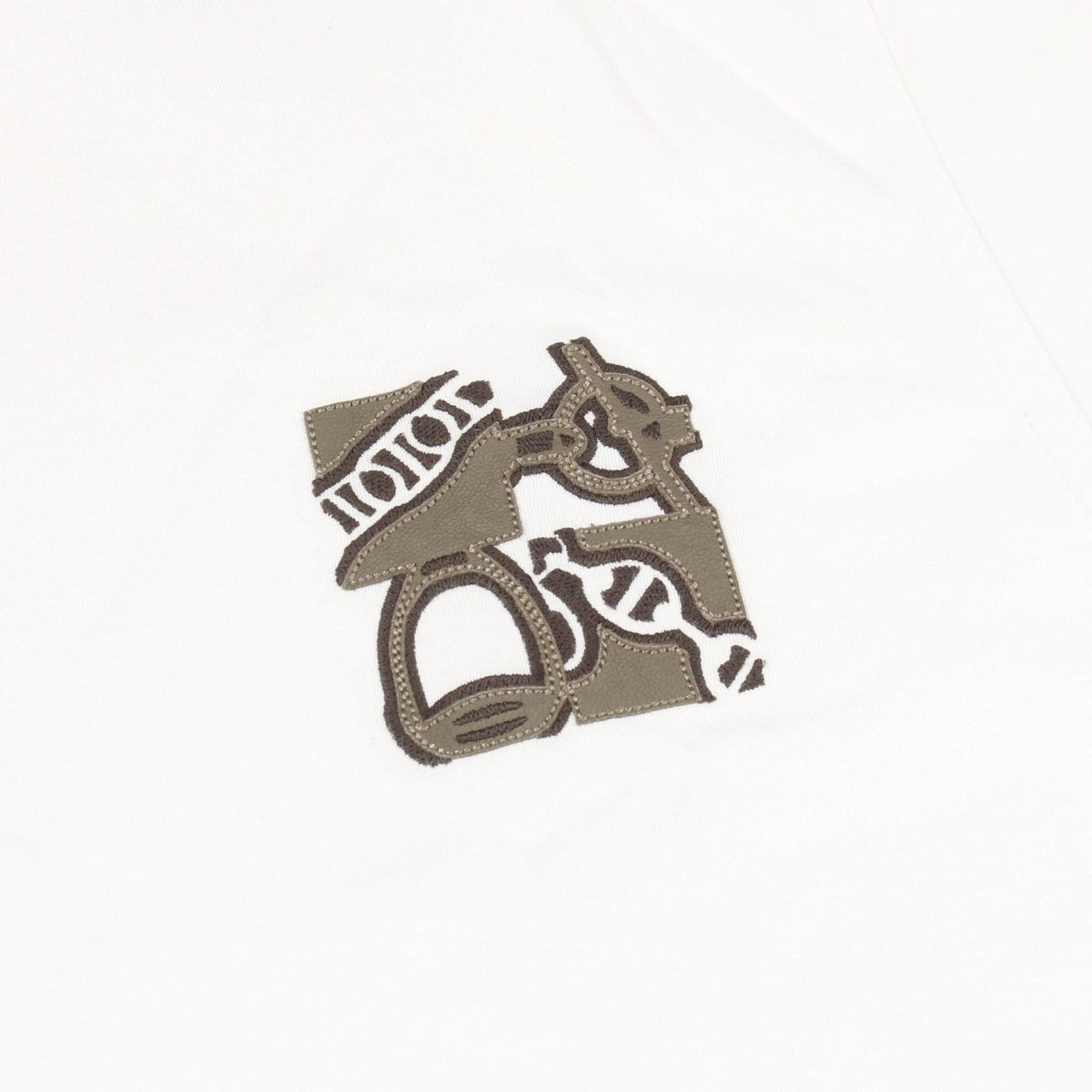 エルメス ミニパッチ メタルリー オ カレ コットン 半袖Tシャツ