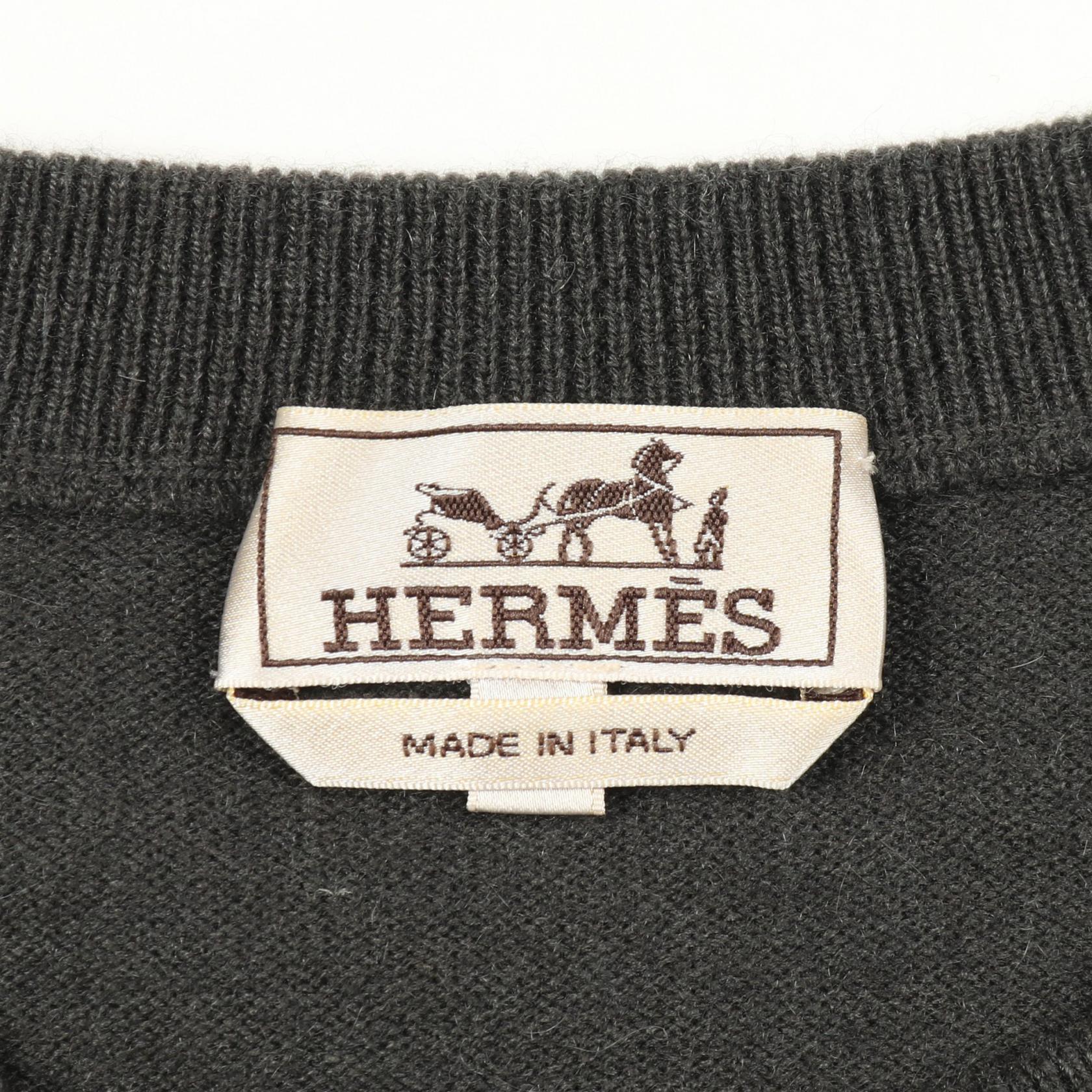 エルメス カシミヤニットトップス