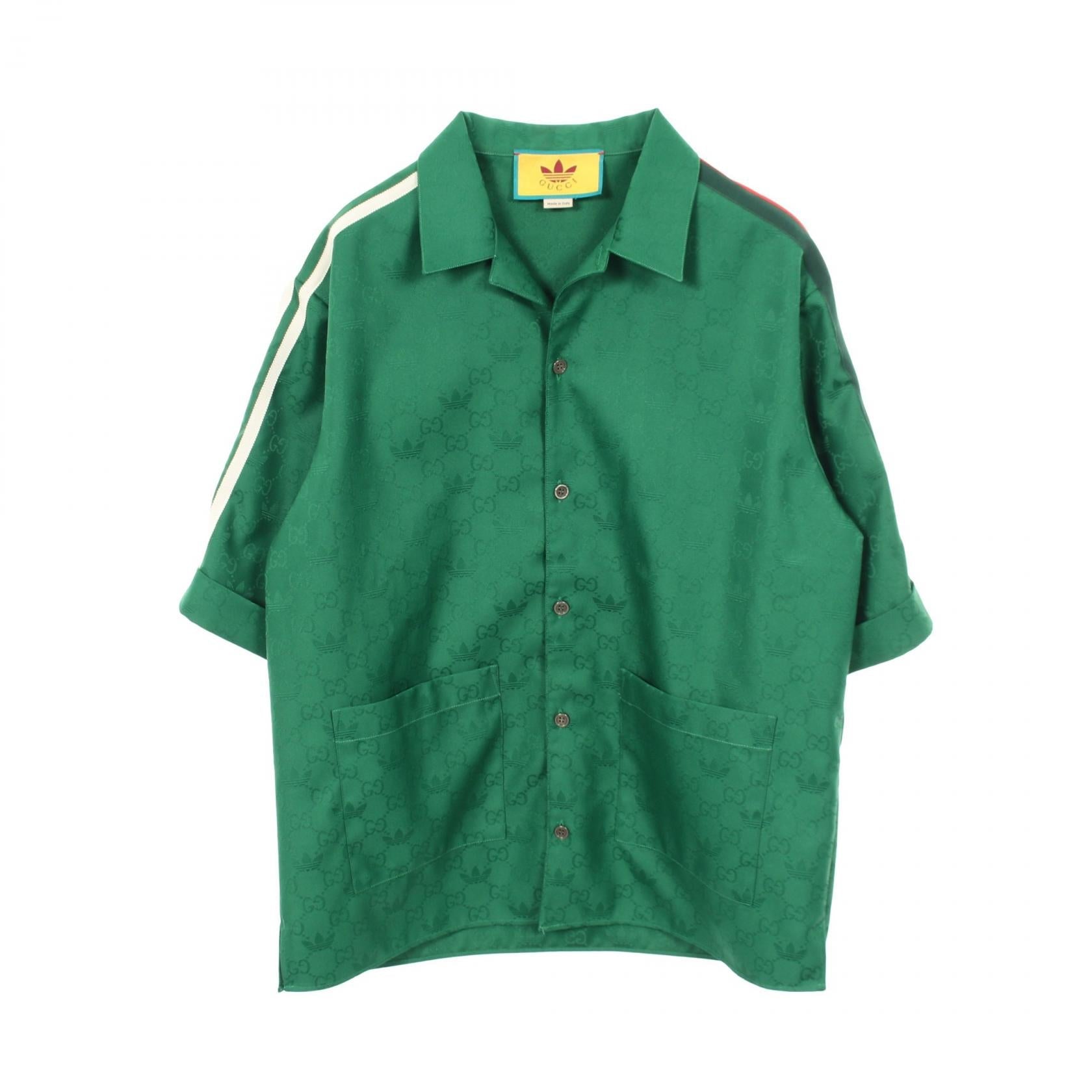 グッチ×アディダス コットン ポリエステル トップス