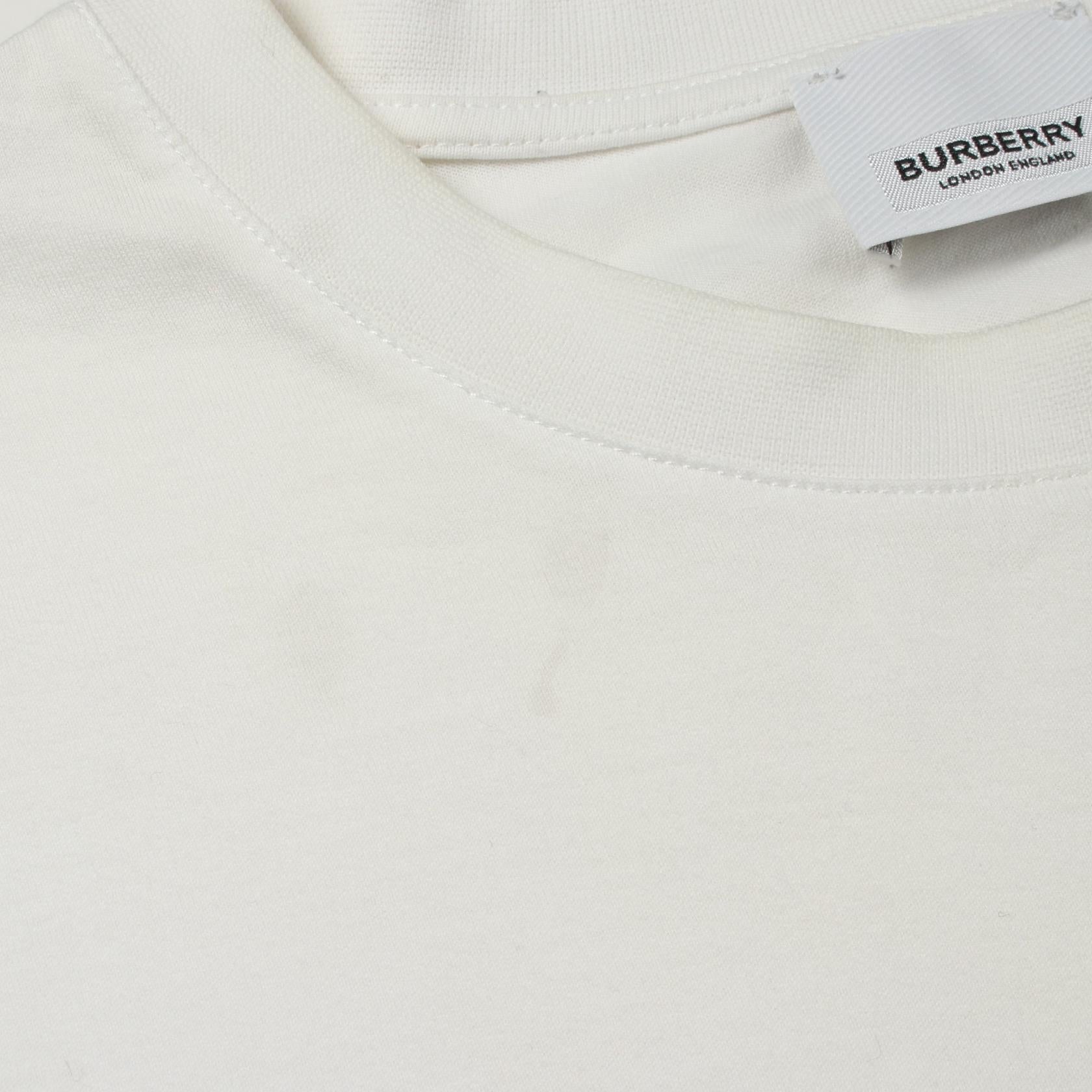 バーバリー コットン半袖Tシャツ
