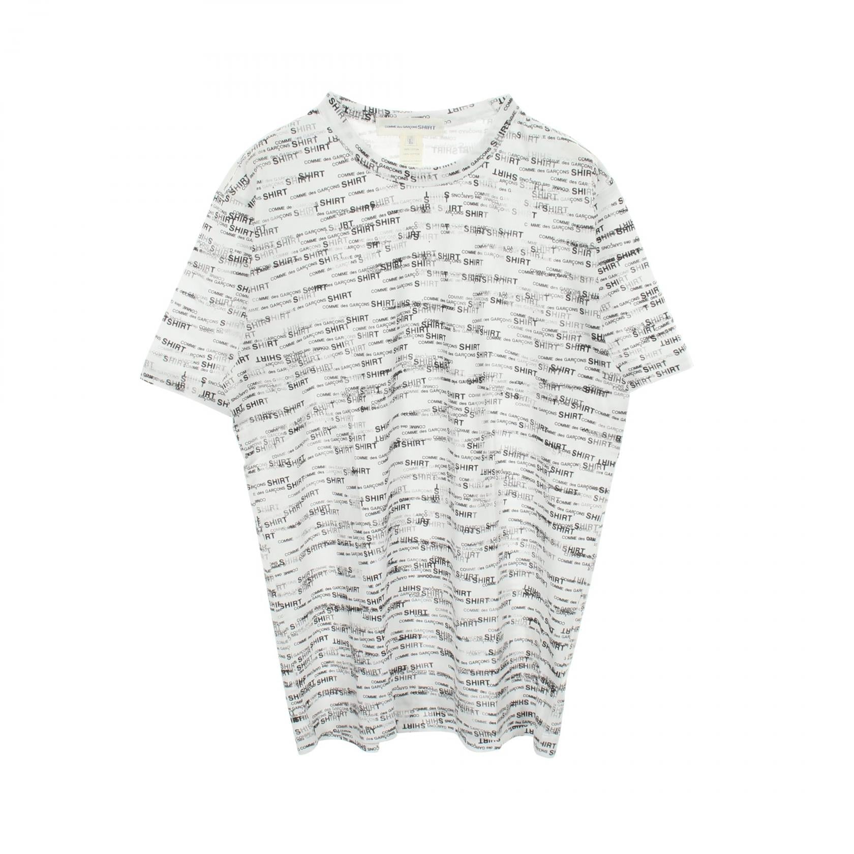 コムデギャルソンシャツ コットン半袖Tシャツ