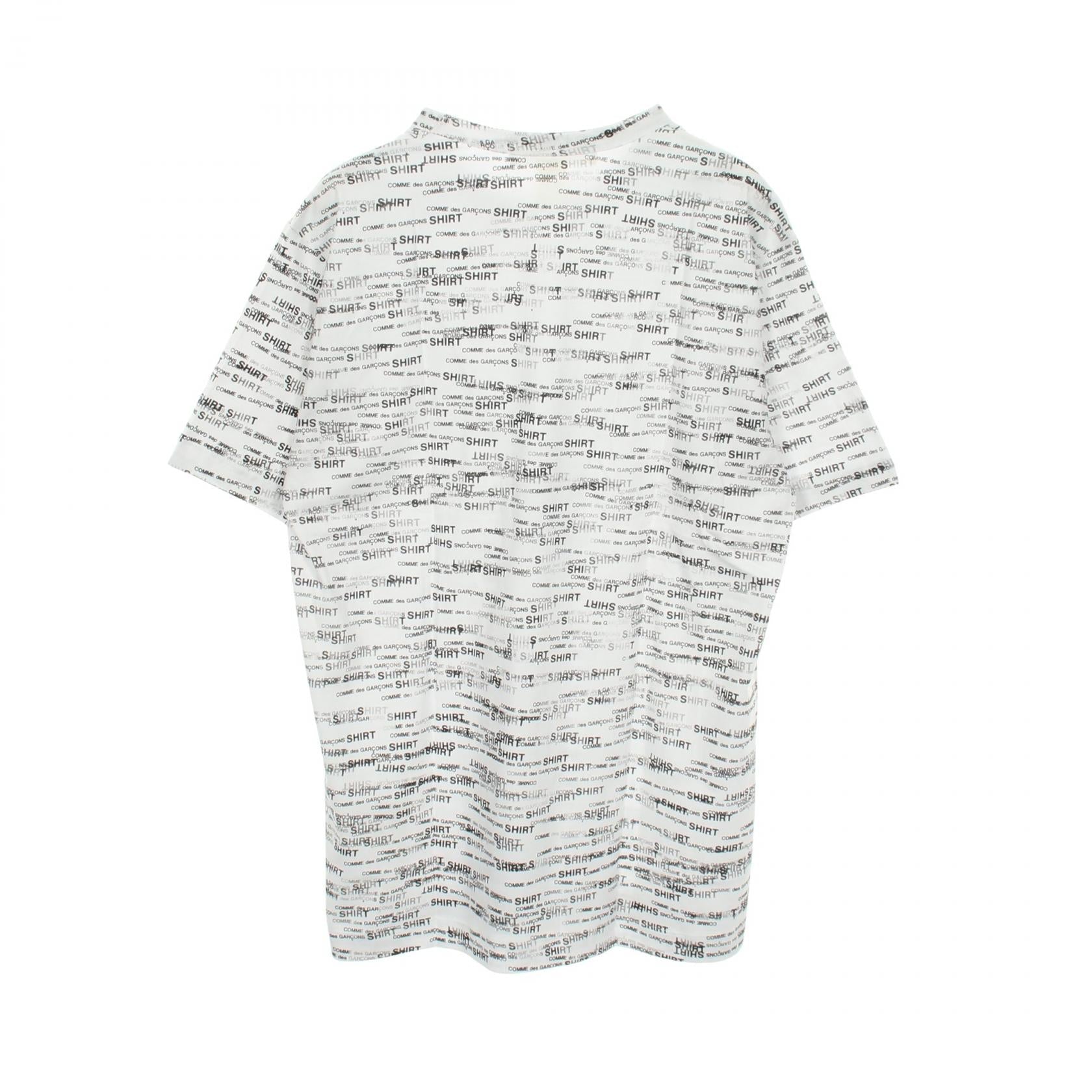 コムデギャルソンシャツ コットン半袖Tシャツ