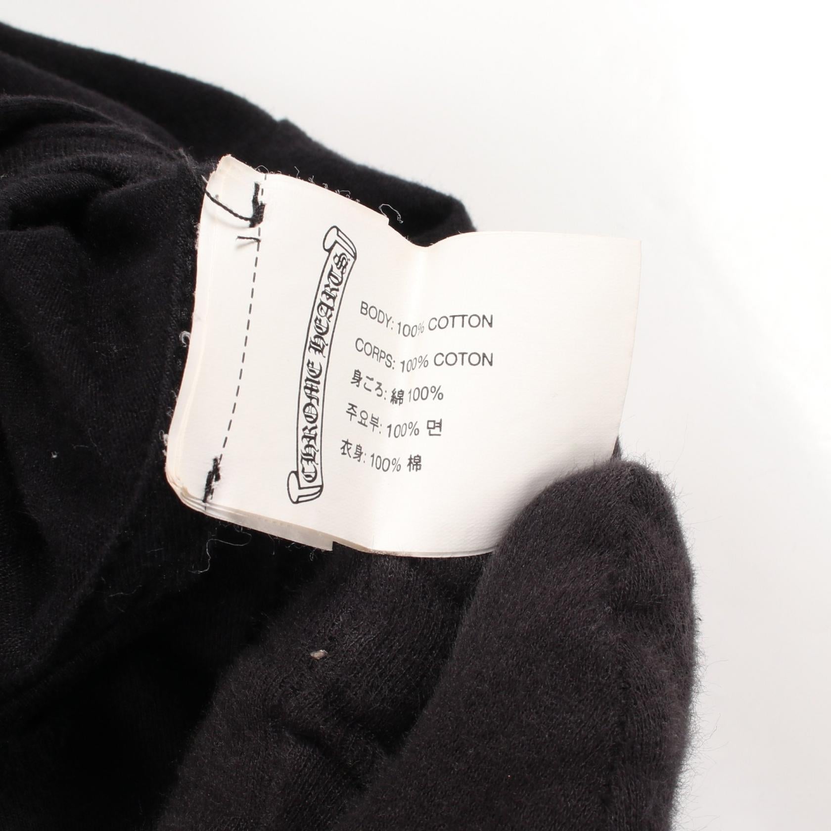 クロムハーツ FOTI JARVIS コットン長袖Tシャツ