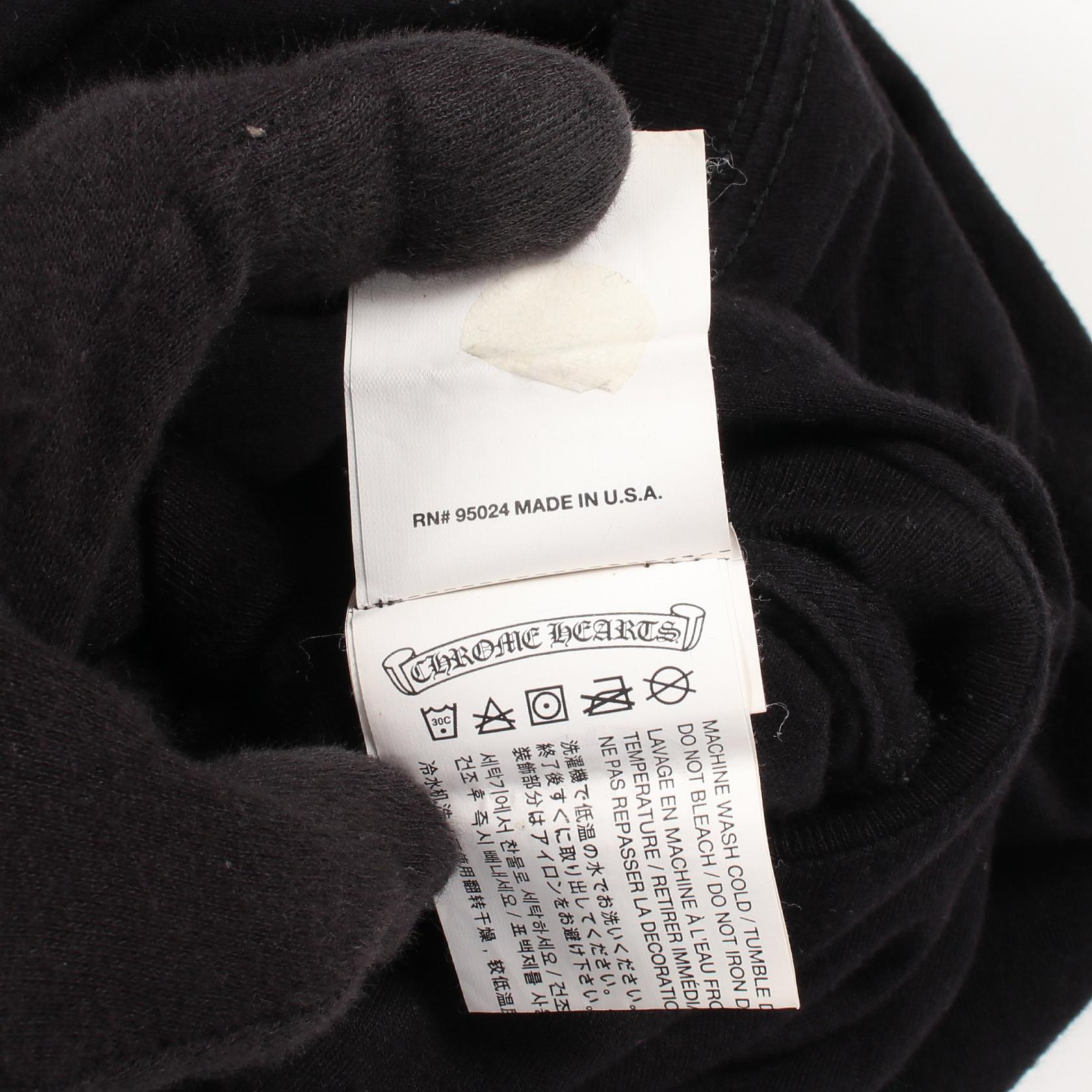 クロムハーツ FOTI JARVIS コットン長袖Tシャツ