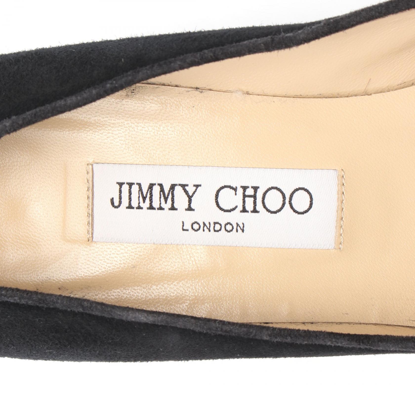 ジミー チュウ CHERI スエード パンプス