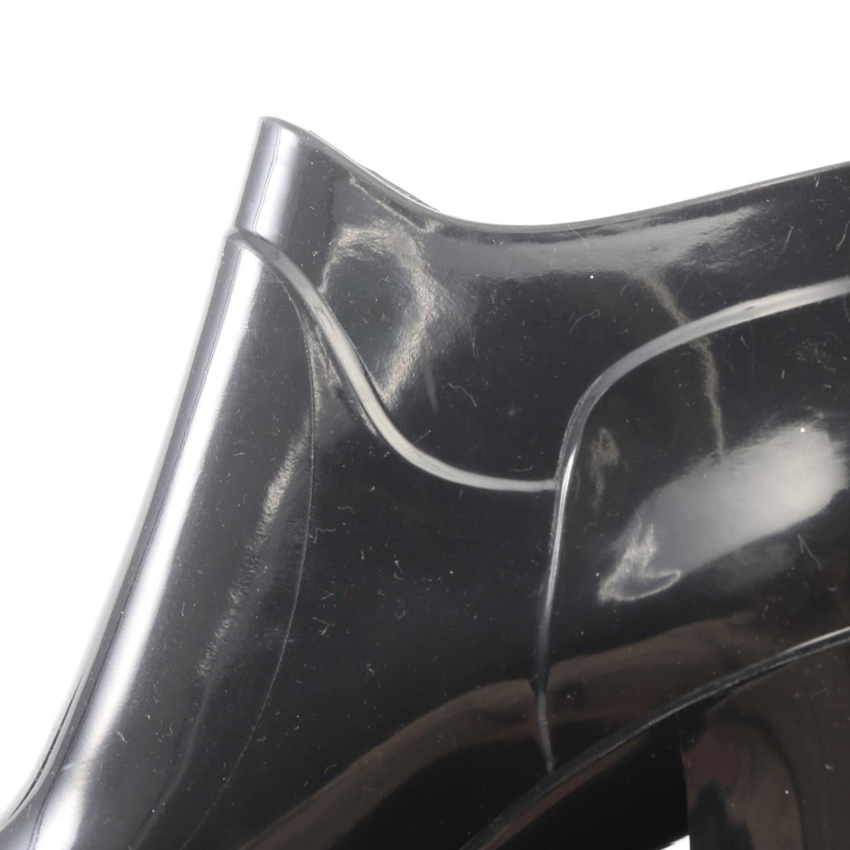 ボッテガヴェネタ Shine rubber ankle boots ラバーブーツ