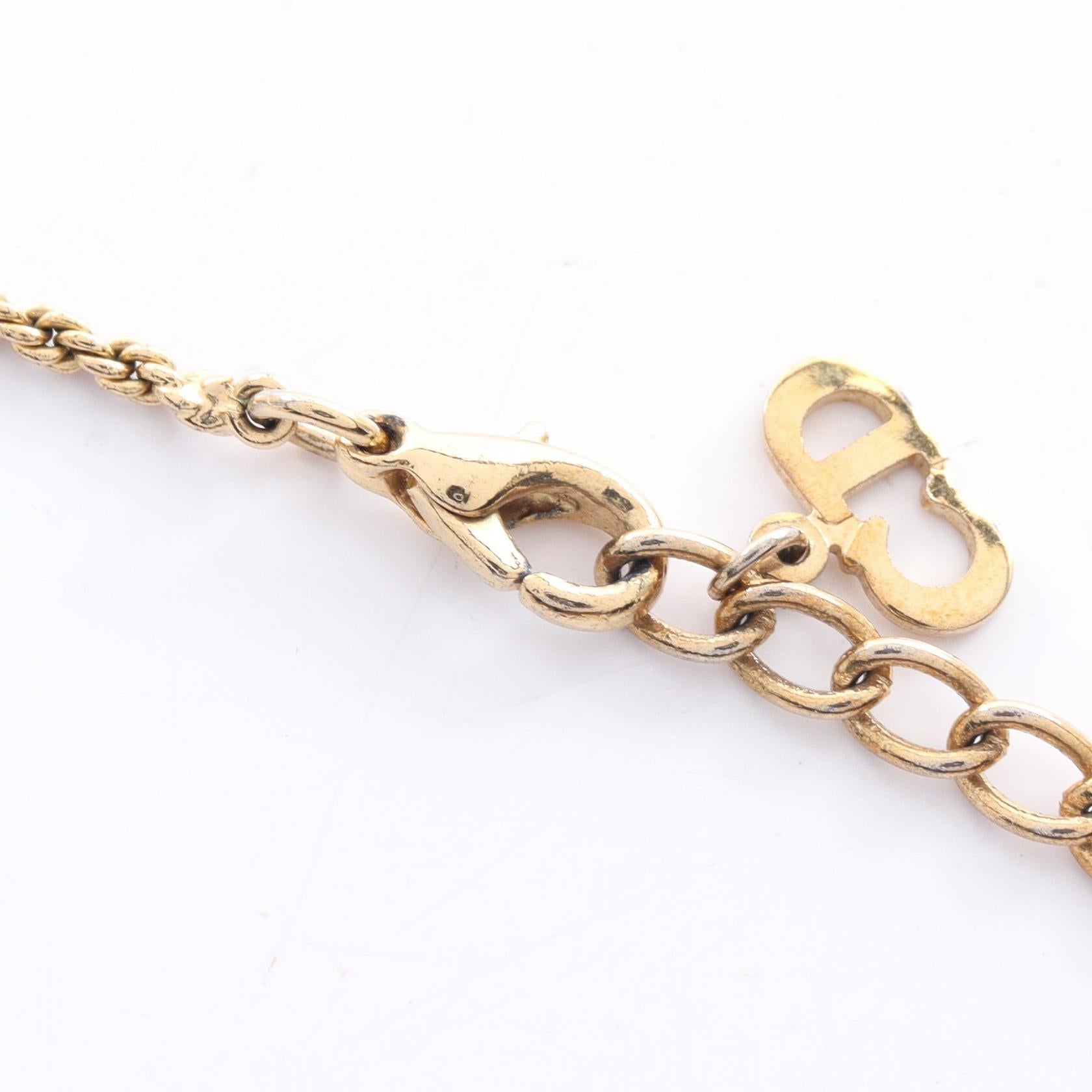 ディオール CDロゴ ネックレス