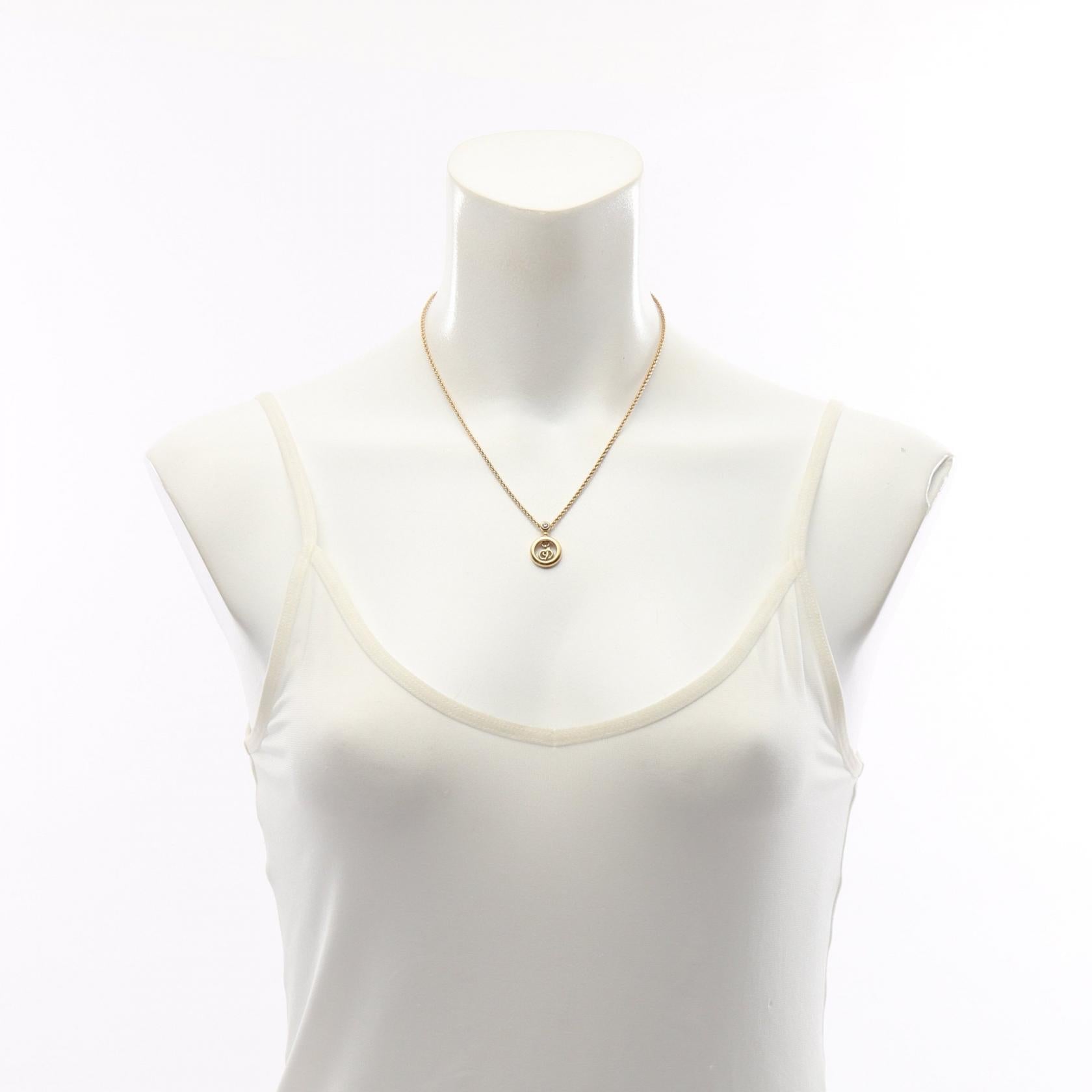 ディオール CDロゴ ネックレス