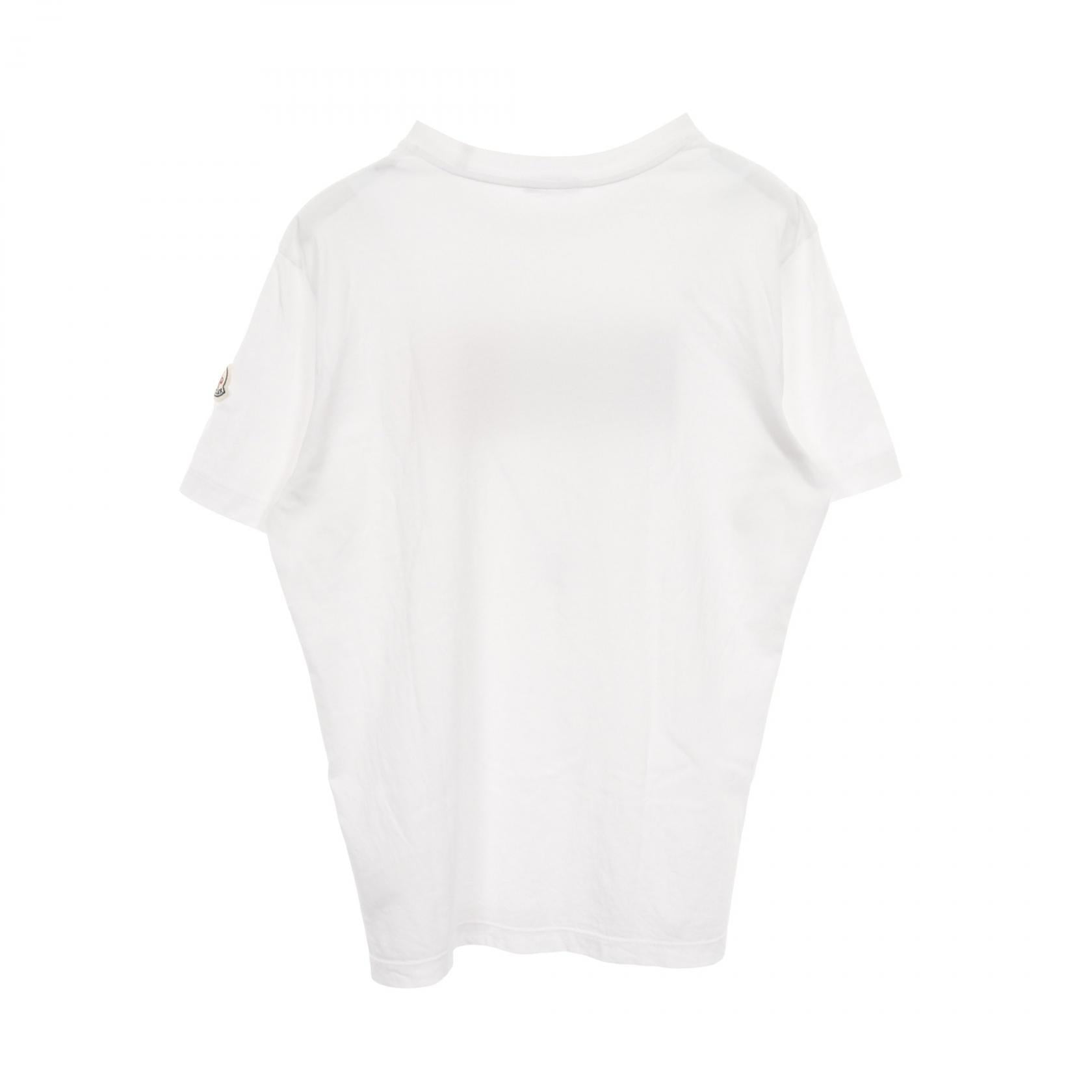 モンクレール ロゴ コットン Tシャツ