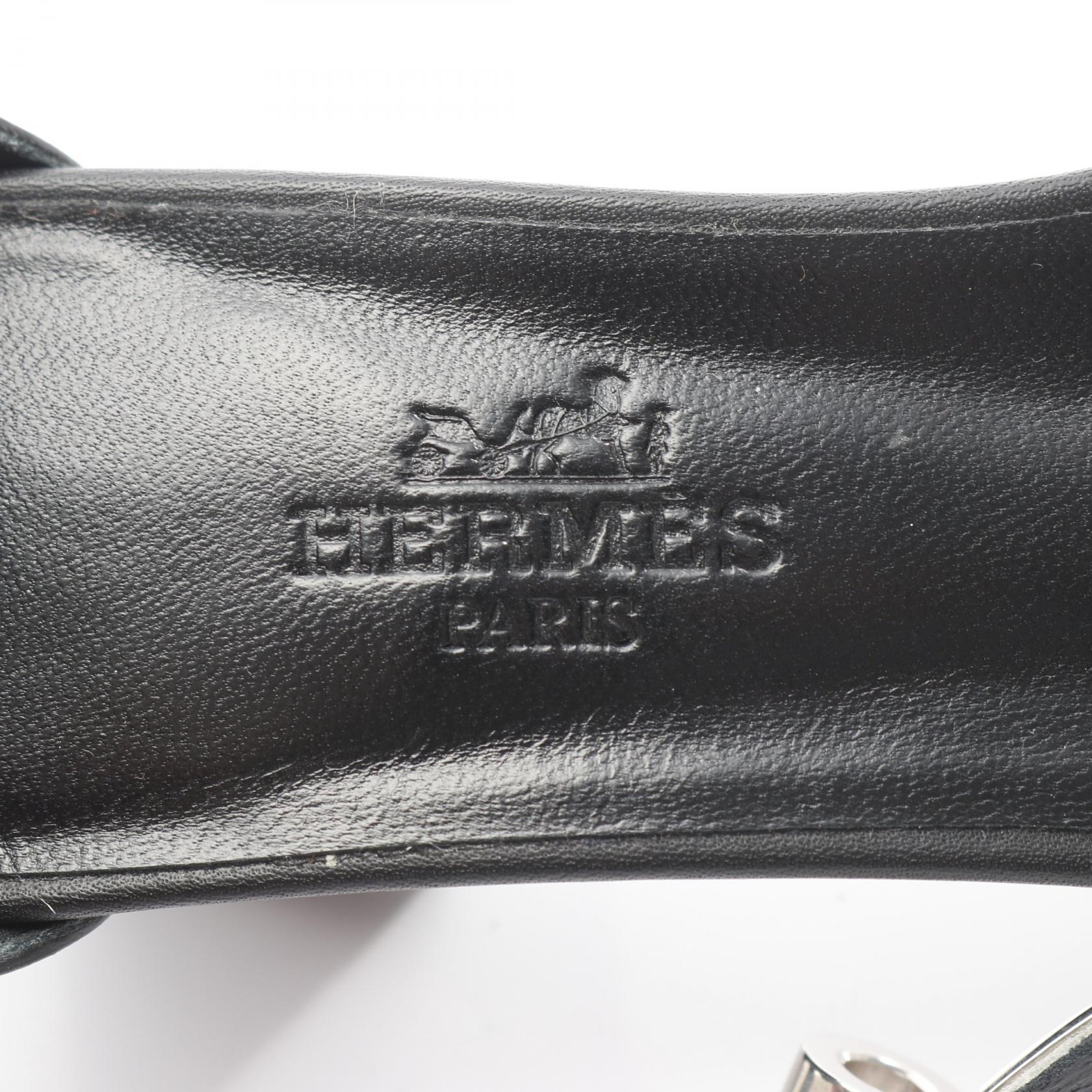 エルメス マネージ ケリー ベルト サンダル