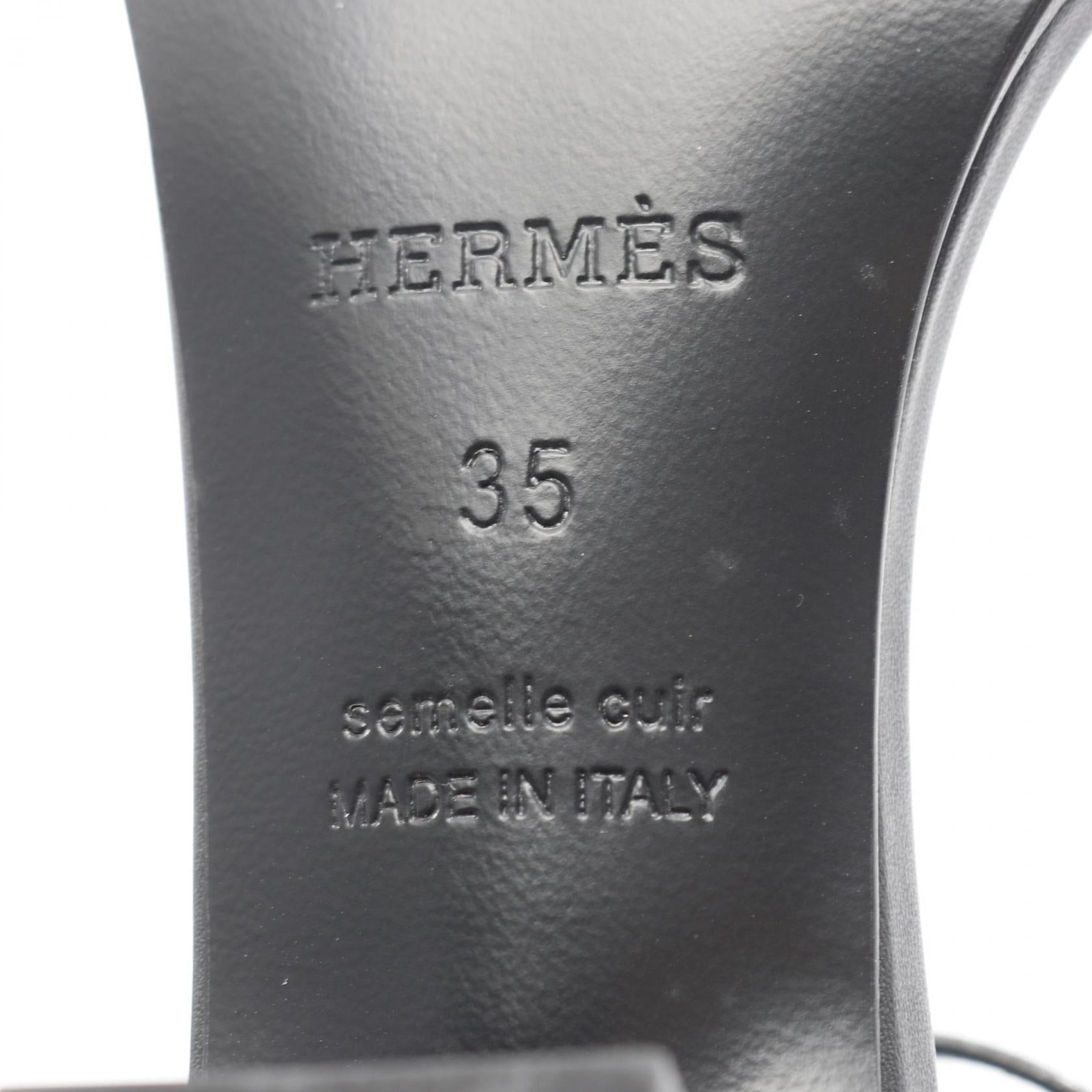 エルメス マネージ ケリー ベルト サンダル