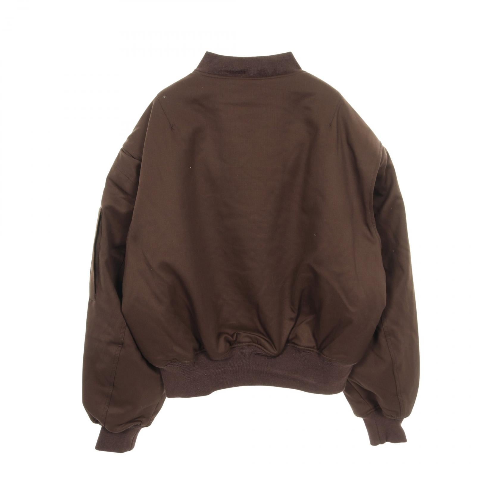 エンタイアスタジオ CROPPED BROAD BOMBER SUITING ウールジャケット