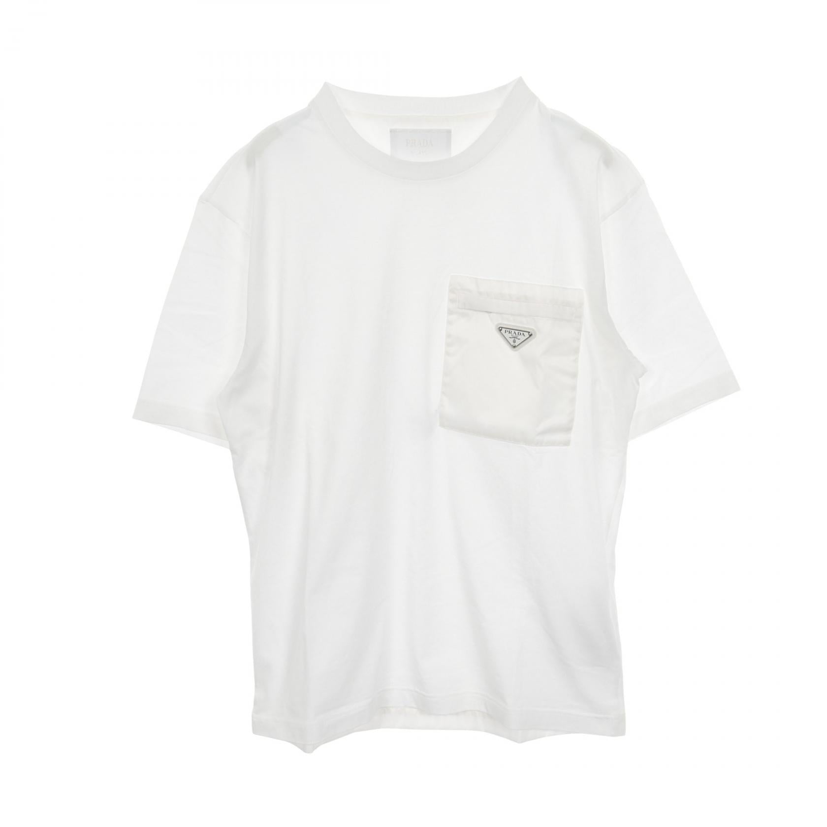 プラダ Re-Nylon コットンカットソー