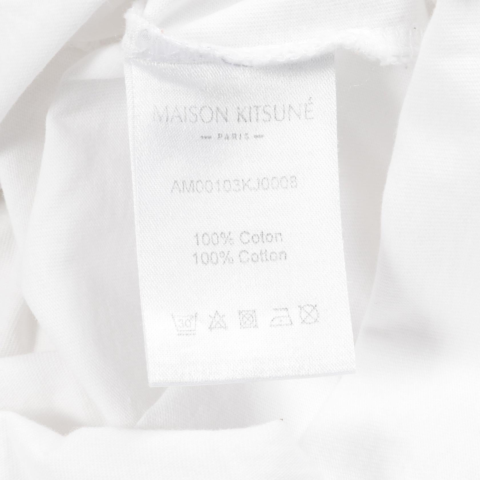 メゾン キツネ フォックス ヘッド パッチ コットン トップ