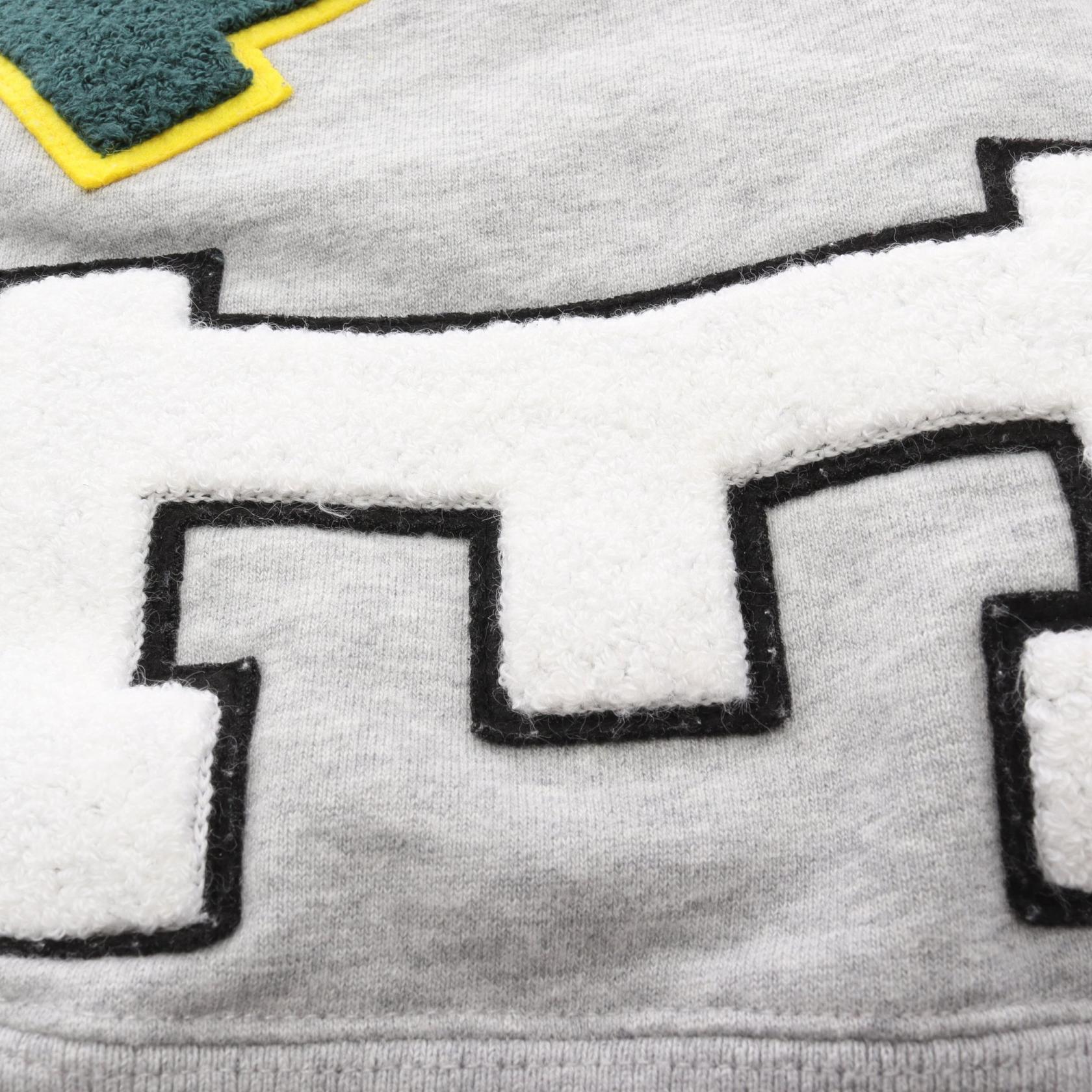 Supreme ビッグ アーク クルーネック コットン スウェットシャツ