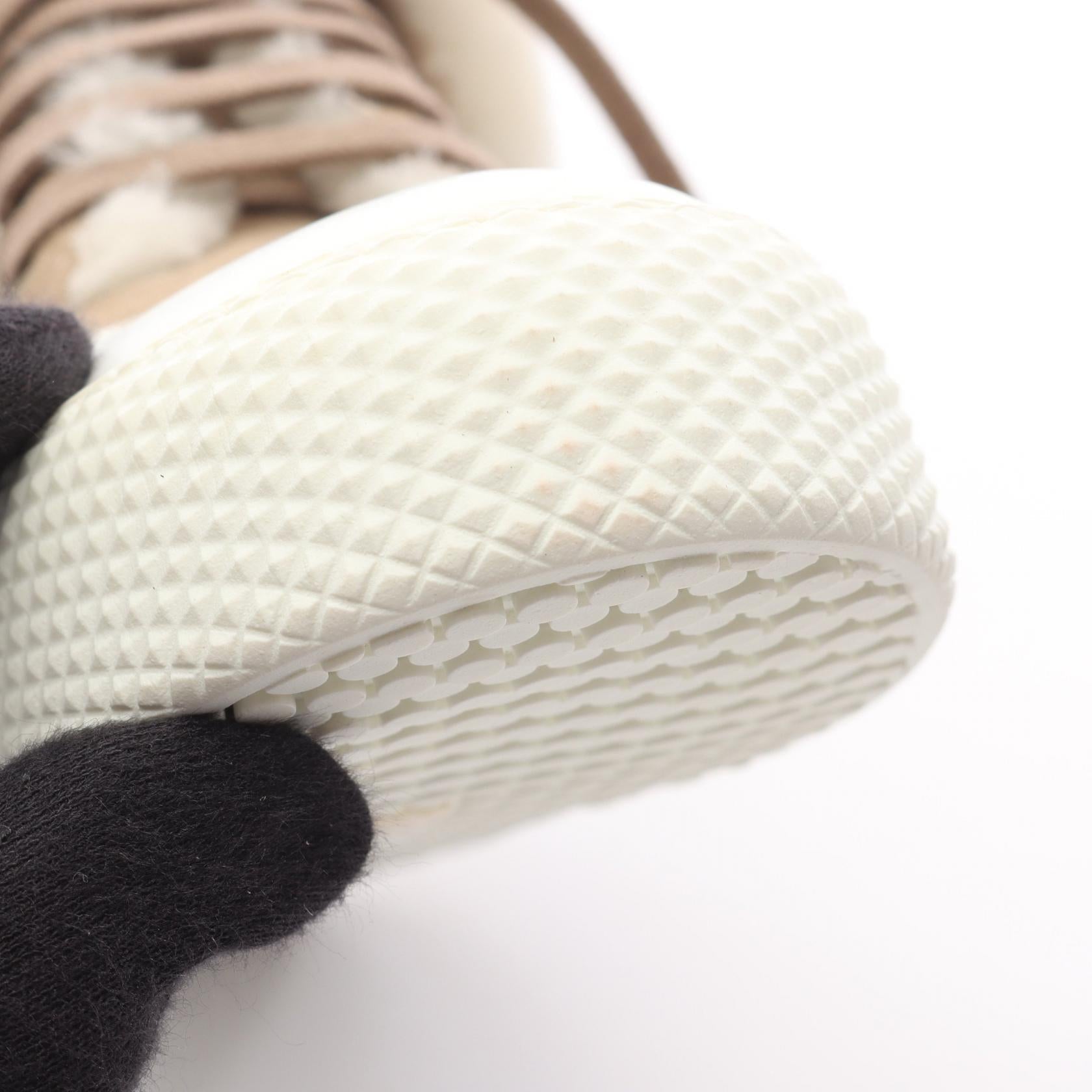 ミュウミュウ シアリング ファブリック スニーカー