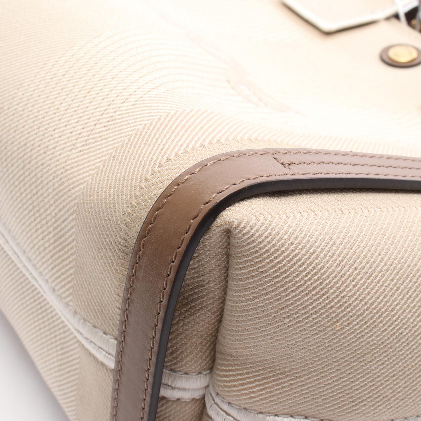 クロエ CARRY キャンバス レザー 2WAY トートバッグ