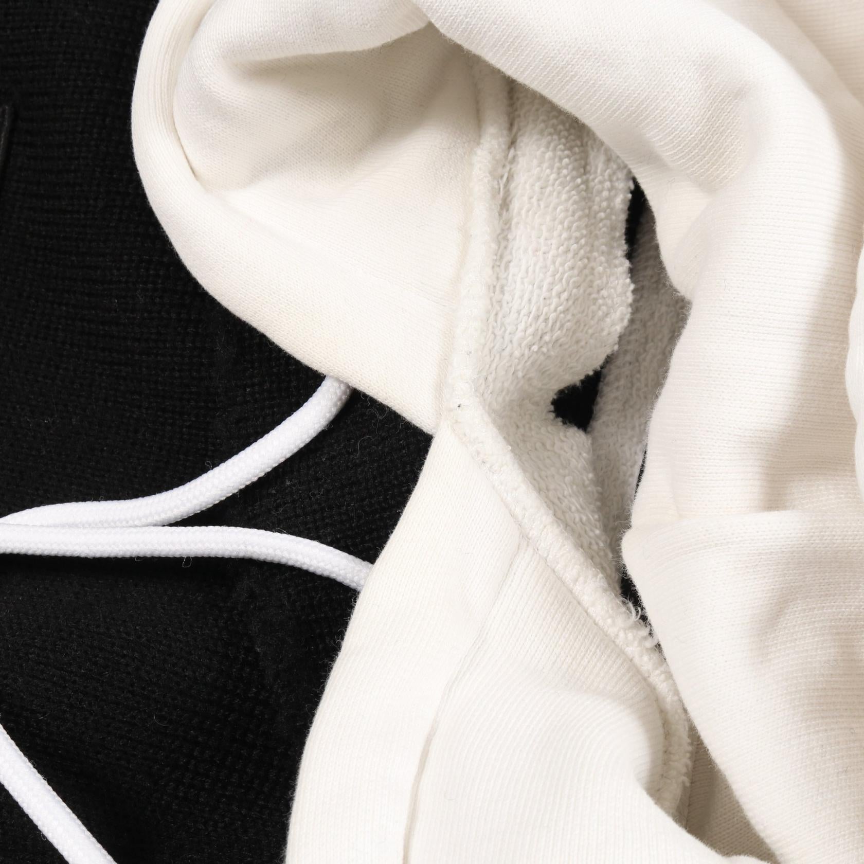 バレンシアガ SLEEVE PRIDE HOODIE ウール コットン ニット