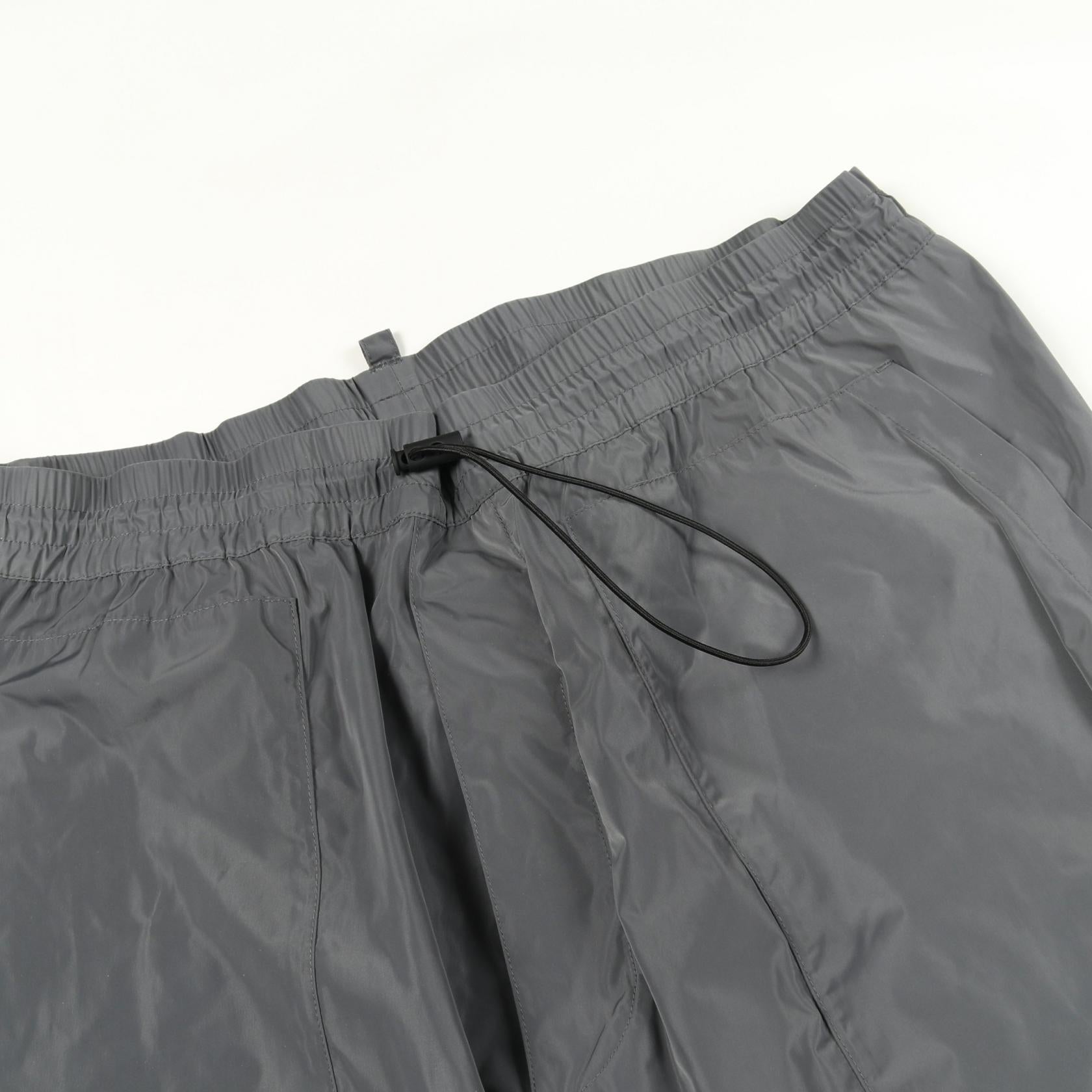 ディースクエアード Track pants in techno fabric ポリエステルパンツ