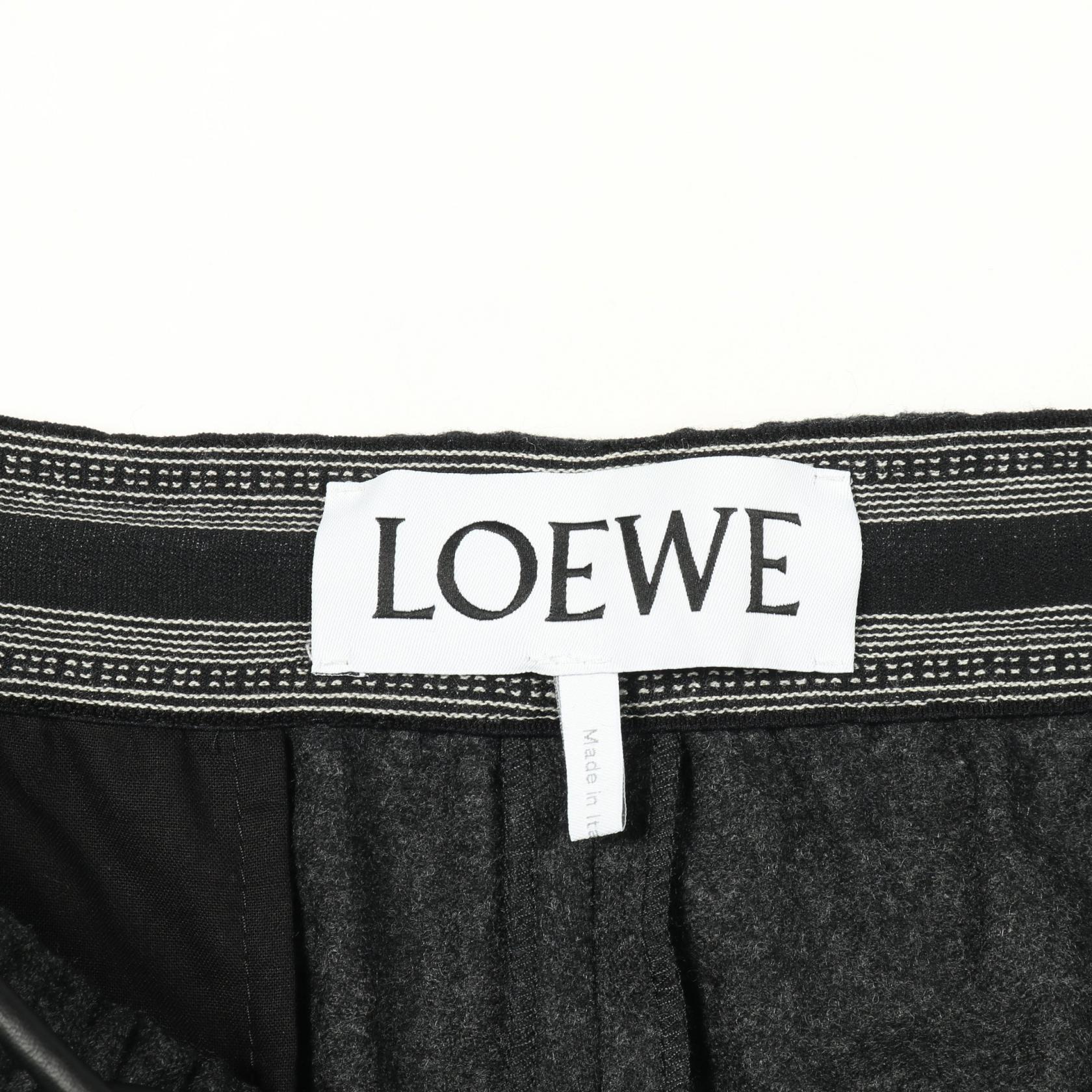 ロエベ TRACKSUIT TROUSERS ウールパンツ