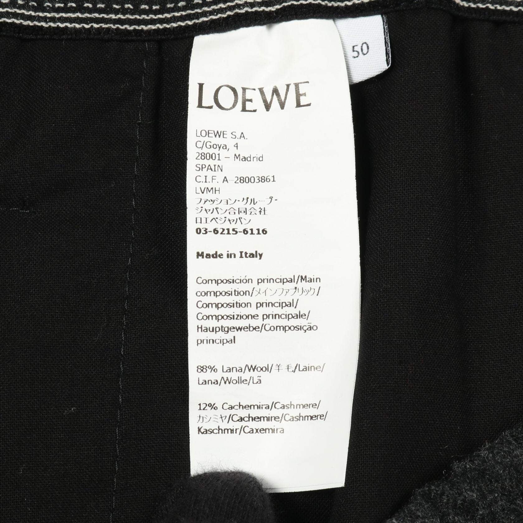 ロエベ TRACKSUIT TROUSERS ウールパンツ