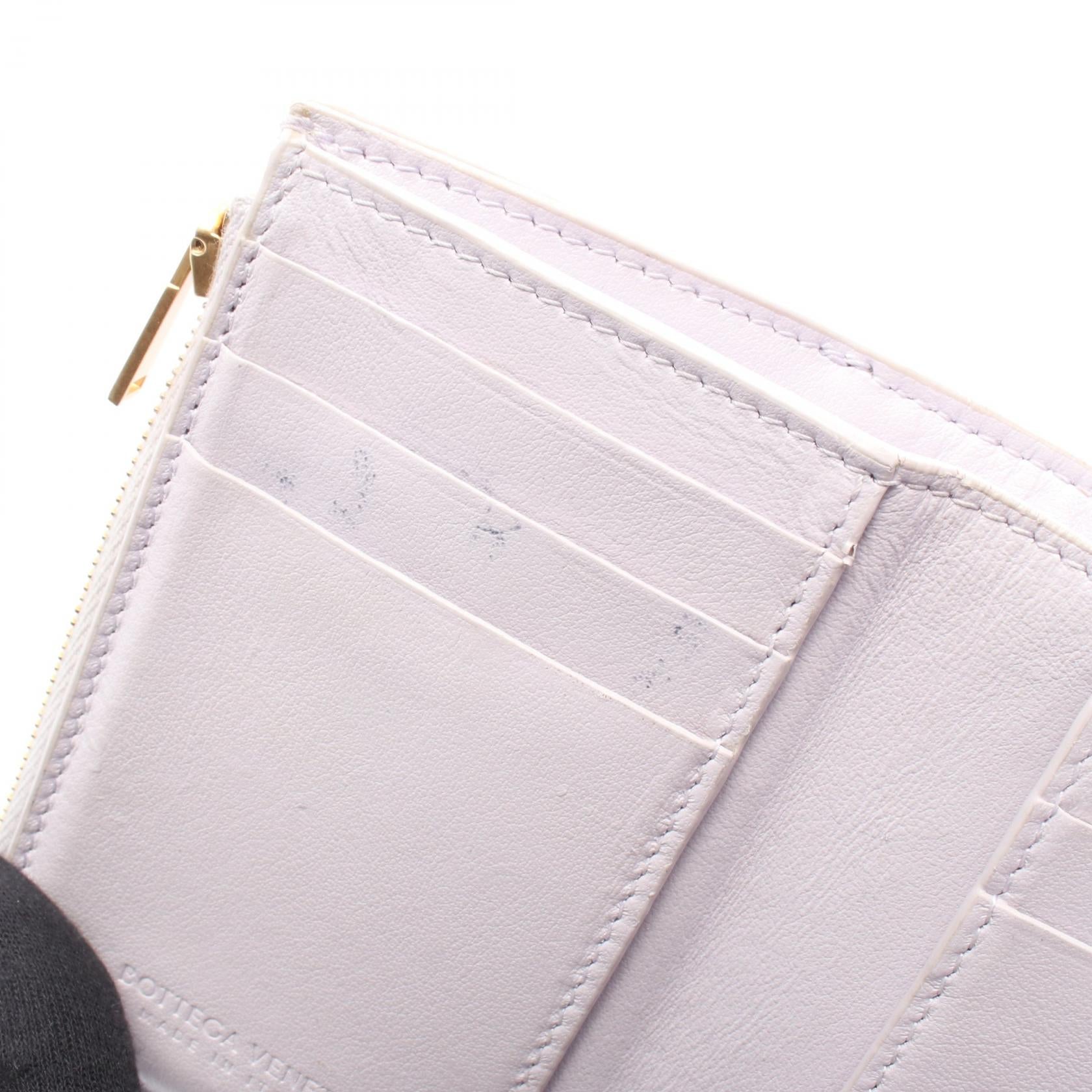 ボッテガヴェネタ カセット レザー三つ折り財布