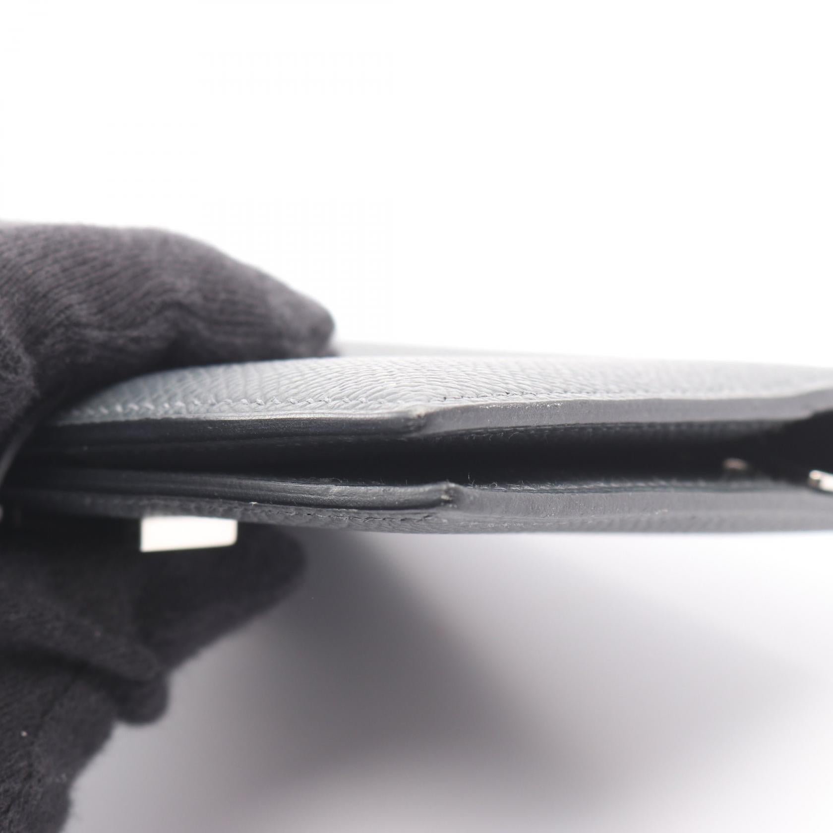 エルメス ベアンスフレ コンパクト レザー 二つ折り財布
