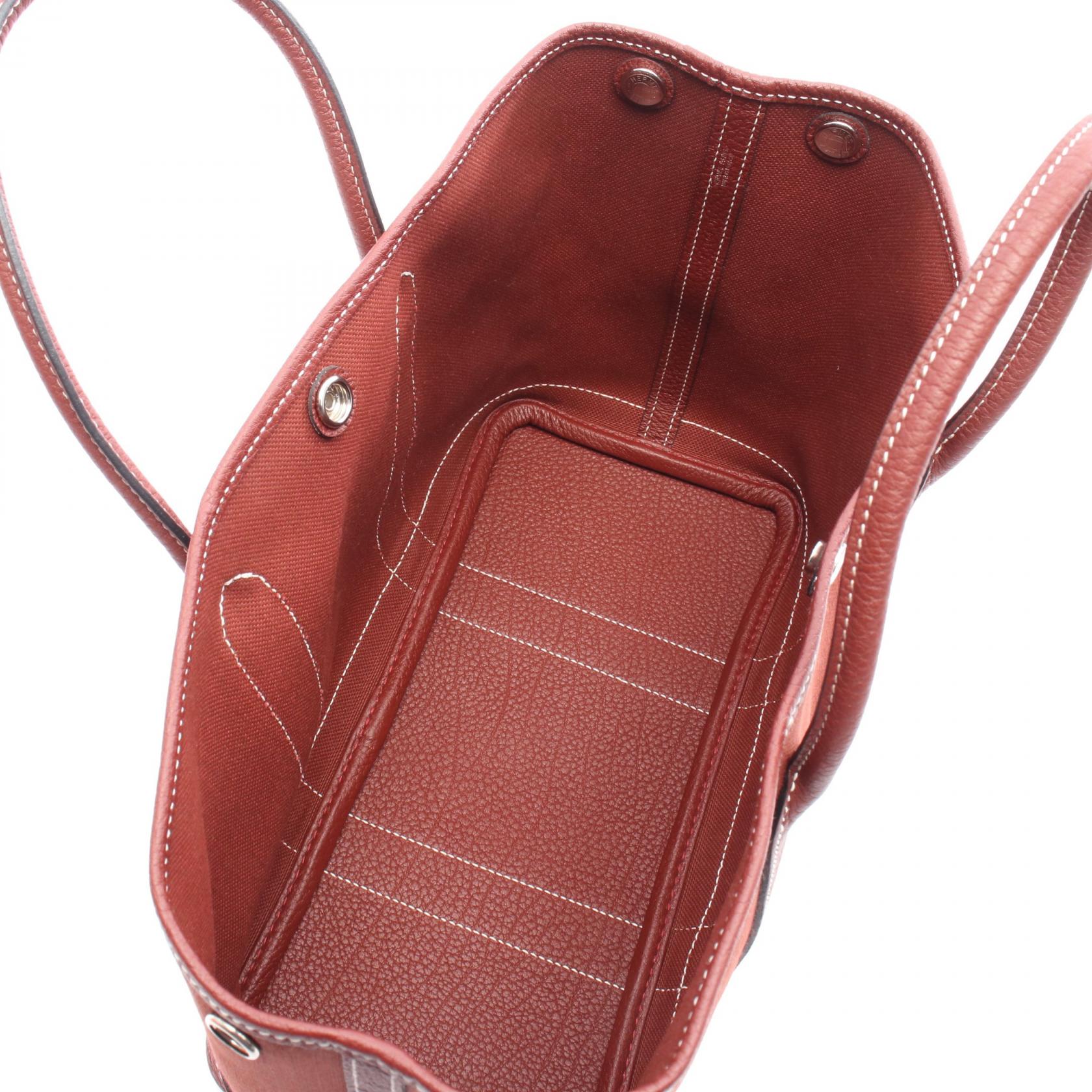 エルメス ガーデンパーティTPM トワルミリタリー ネゴンダ トートバッグ