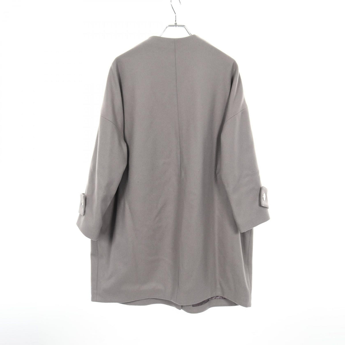 マッキントッシュ HUMBIE NO COLLAR COCOON ウールコート