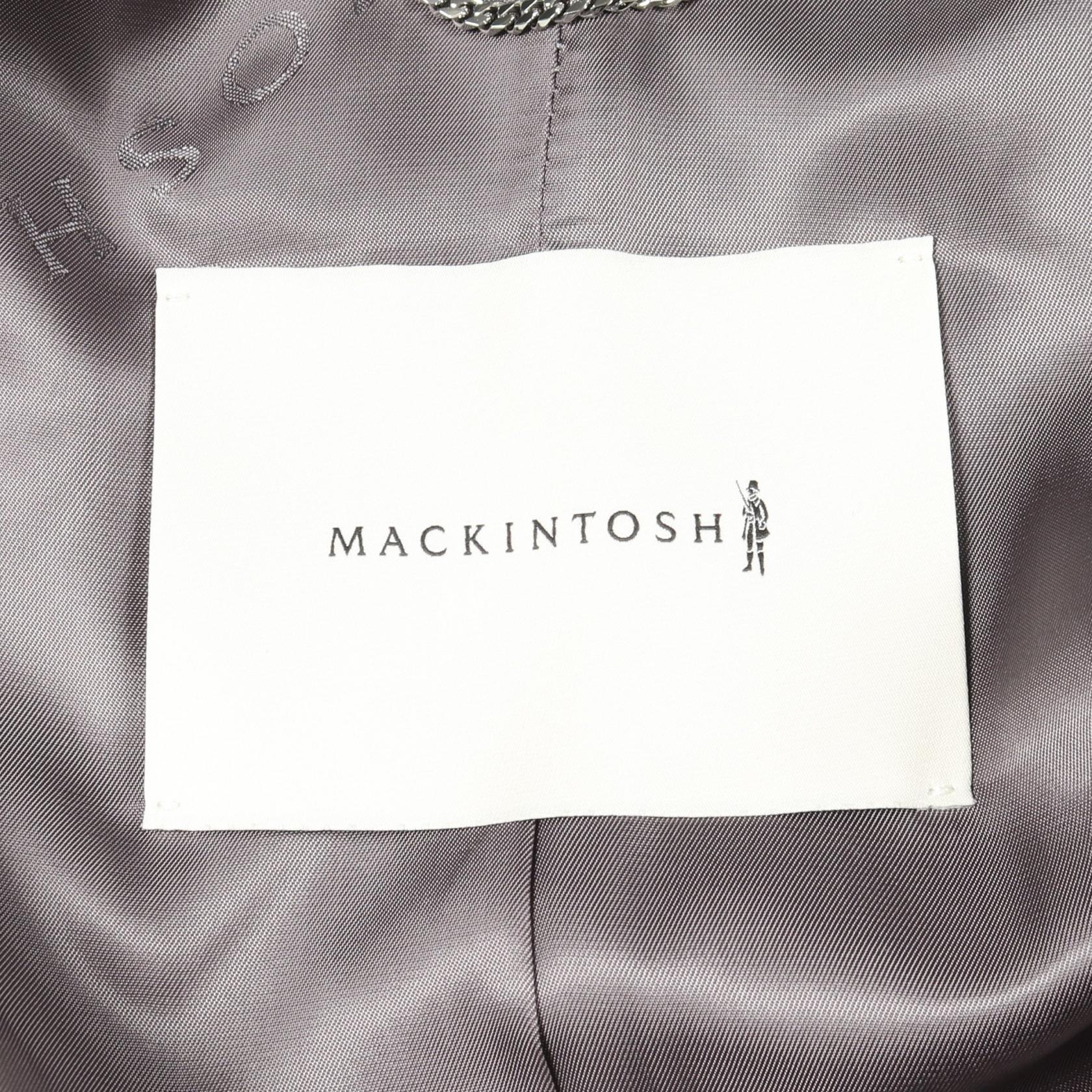 マッキントッシュ HUMBIE NO COLLAR COCOON ウールコート
