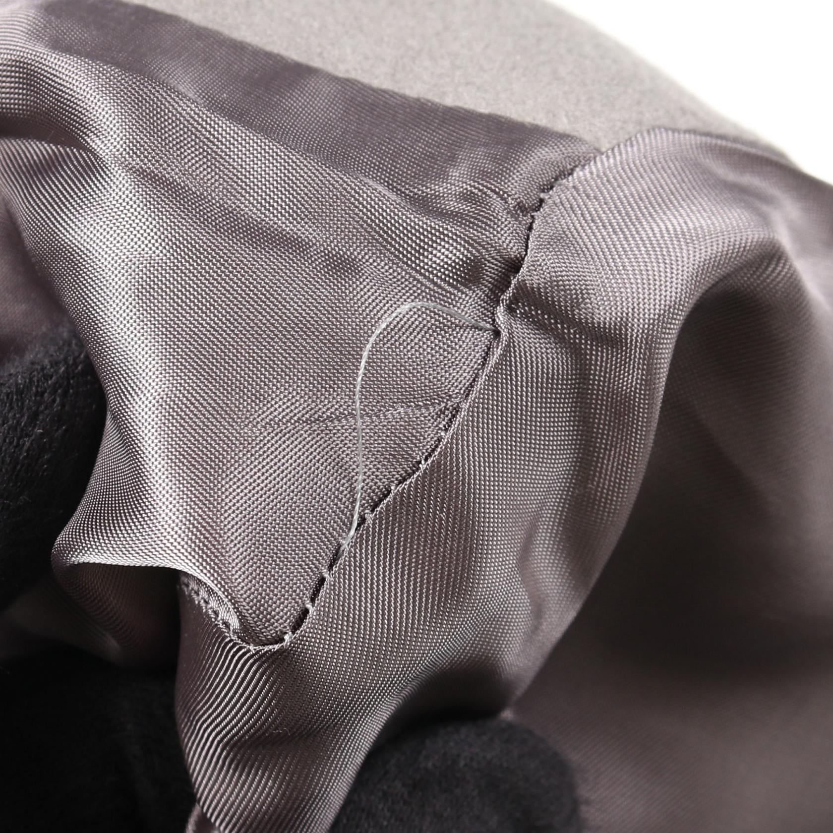 マッキントッシュ HUMBIE NO COLLAR COCOON ウールコート