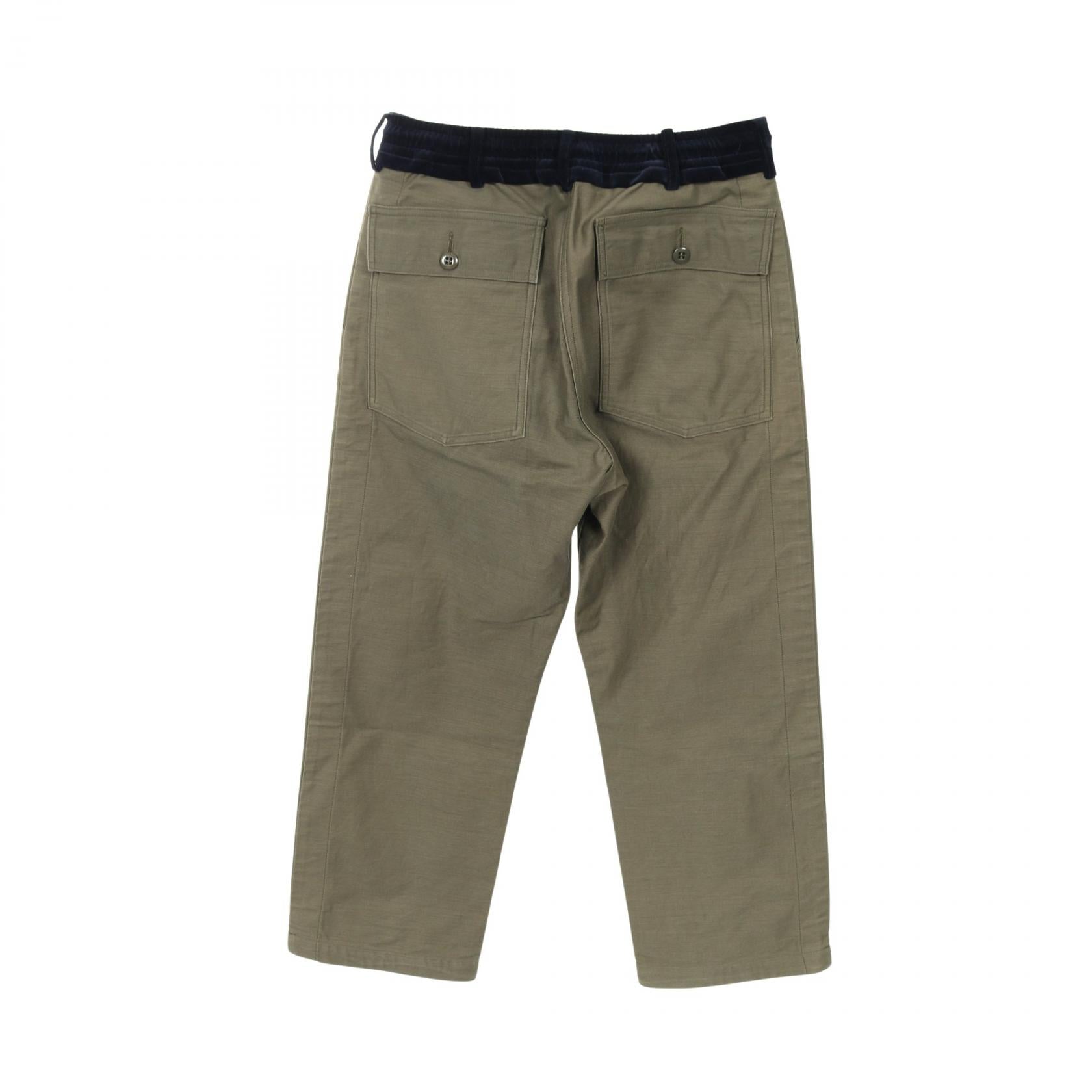 サカイ sacai × WTAPS WMILL-TROUSER 02 コットンパンツ