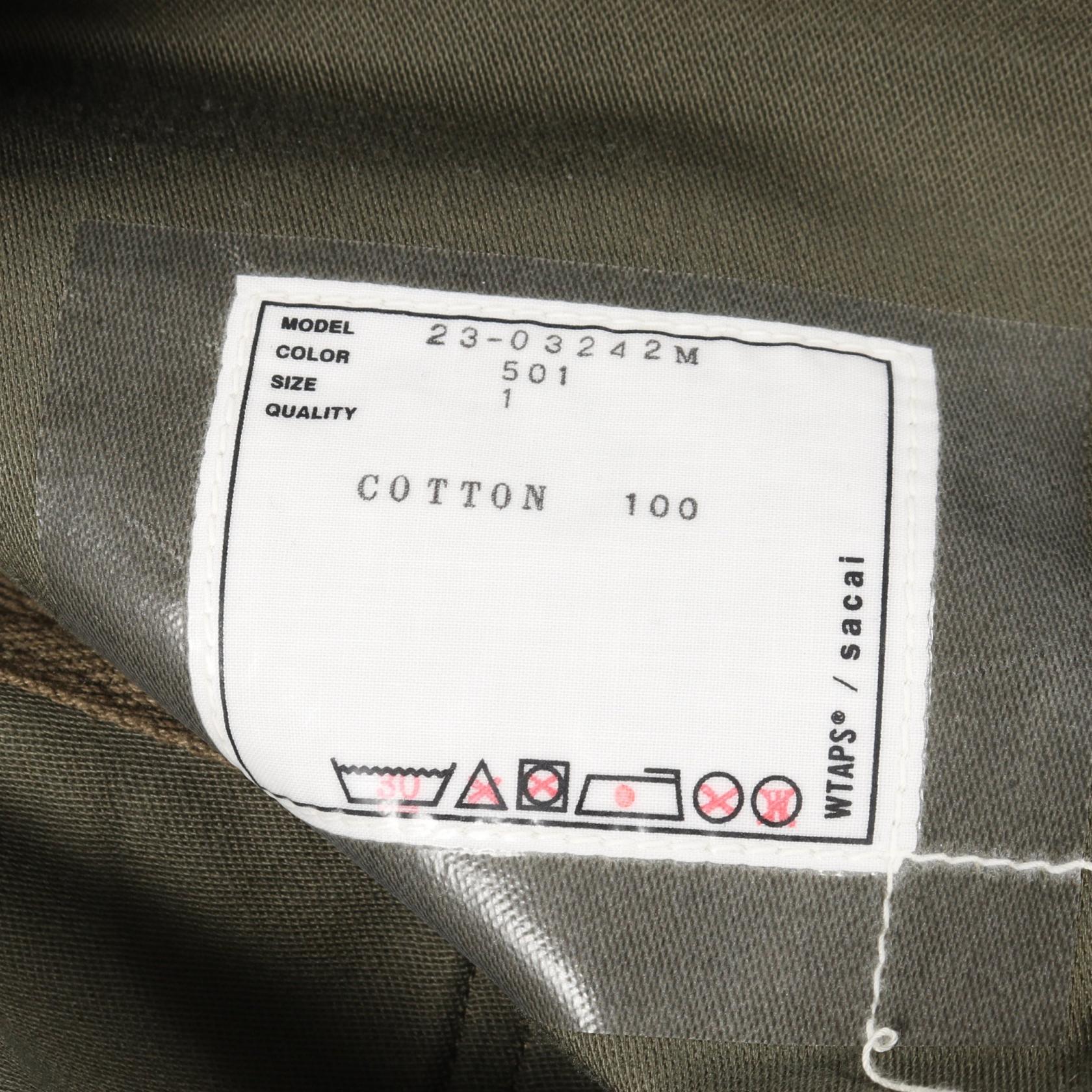 サカイ sacai × WTAPS WMILL-TROUSER 02 コットンパンツ