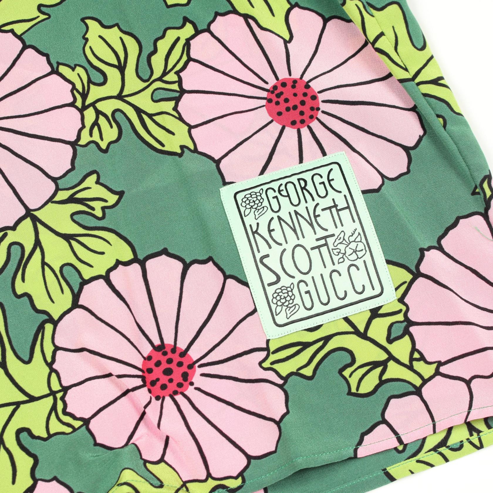 グッチ GUCCI × KEN SCOTT シルクトップス