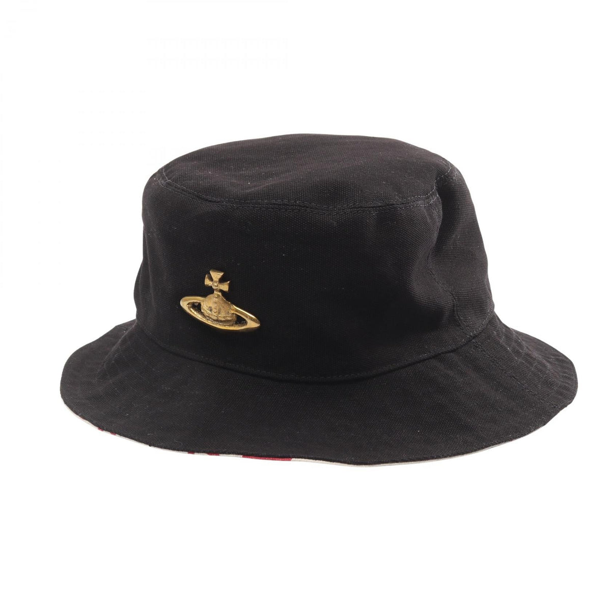 ヴィヴィアンウエストウッド FISHER BUCKET HAT コットンハット