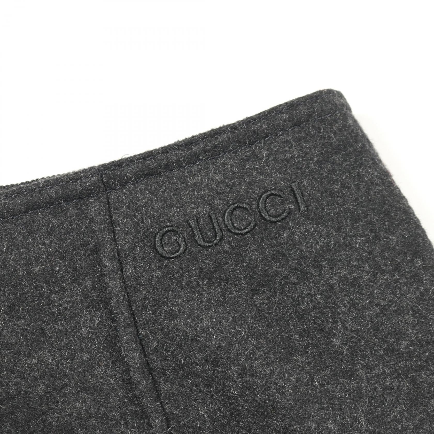 グッチ カシミヤウールスカート