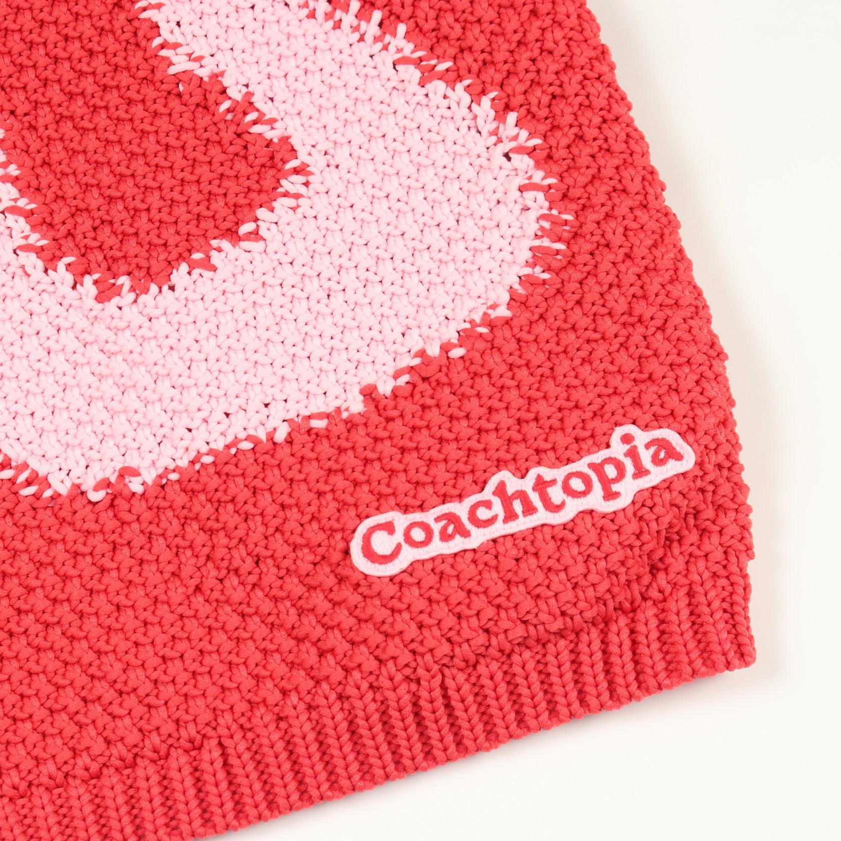 コーチトピア Loop Cropped Crochet ポリエステルタンクトップ