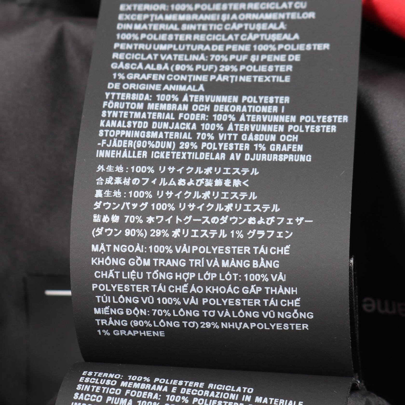 プラダスポーツリネアロッサ エクストリームテックスライト ダウンジャケット