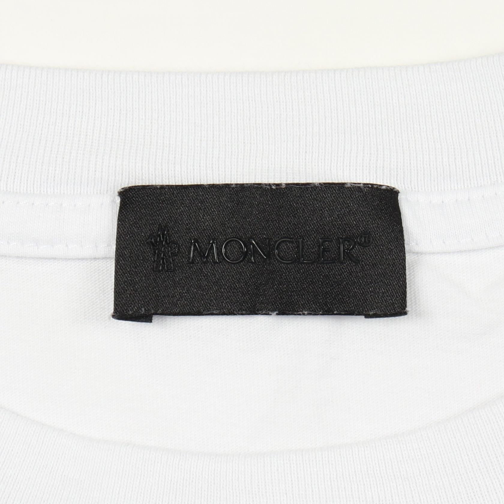 モンクレール コットン半袖Tシャツ