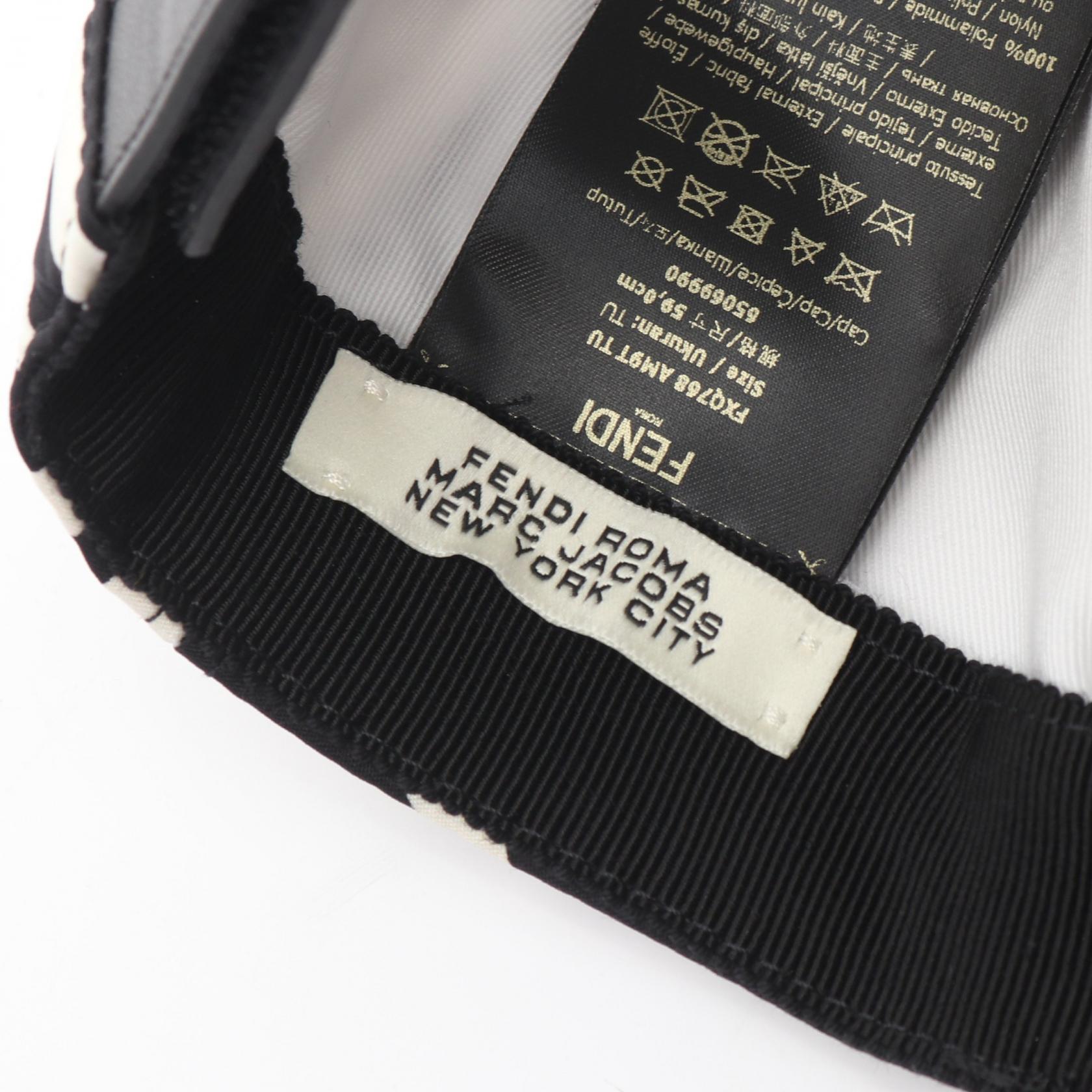 フェンディ FENDI×MARC JACOBS ナイロンキャップ