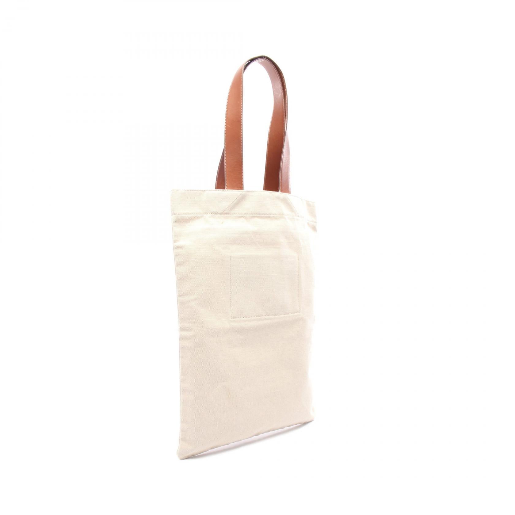 ジルサンダー FLAT SHOPPER レザートートバッグ