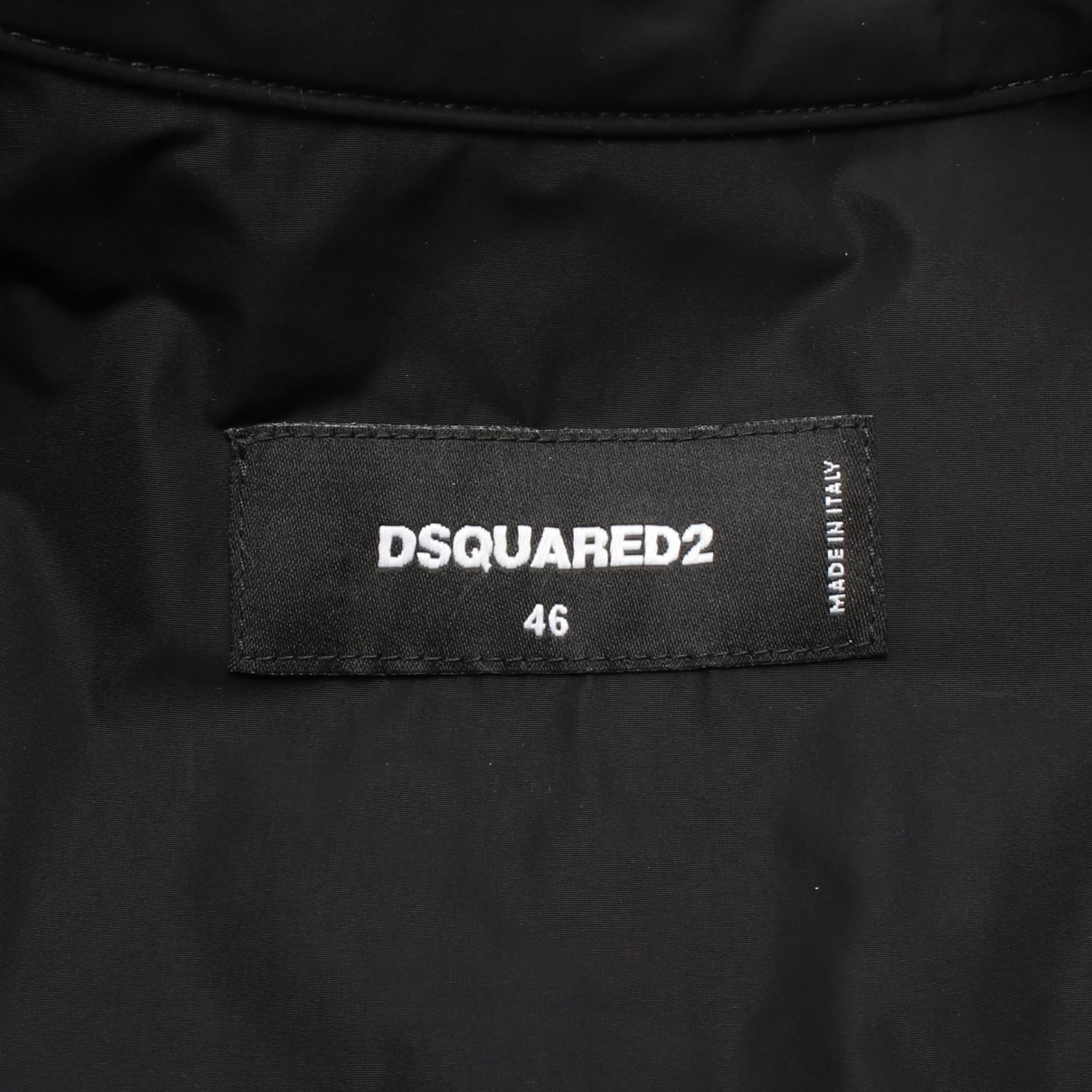 ディースクエアード Drop Shoulder Shirt ポリエステル アウター