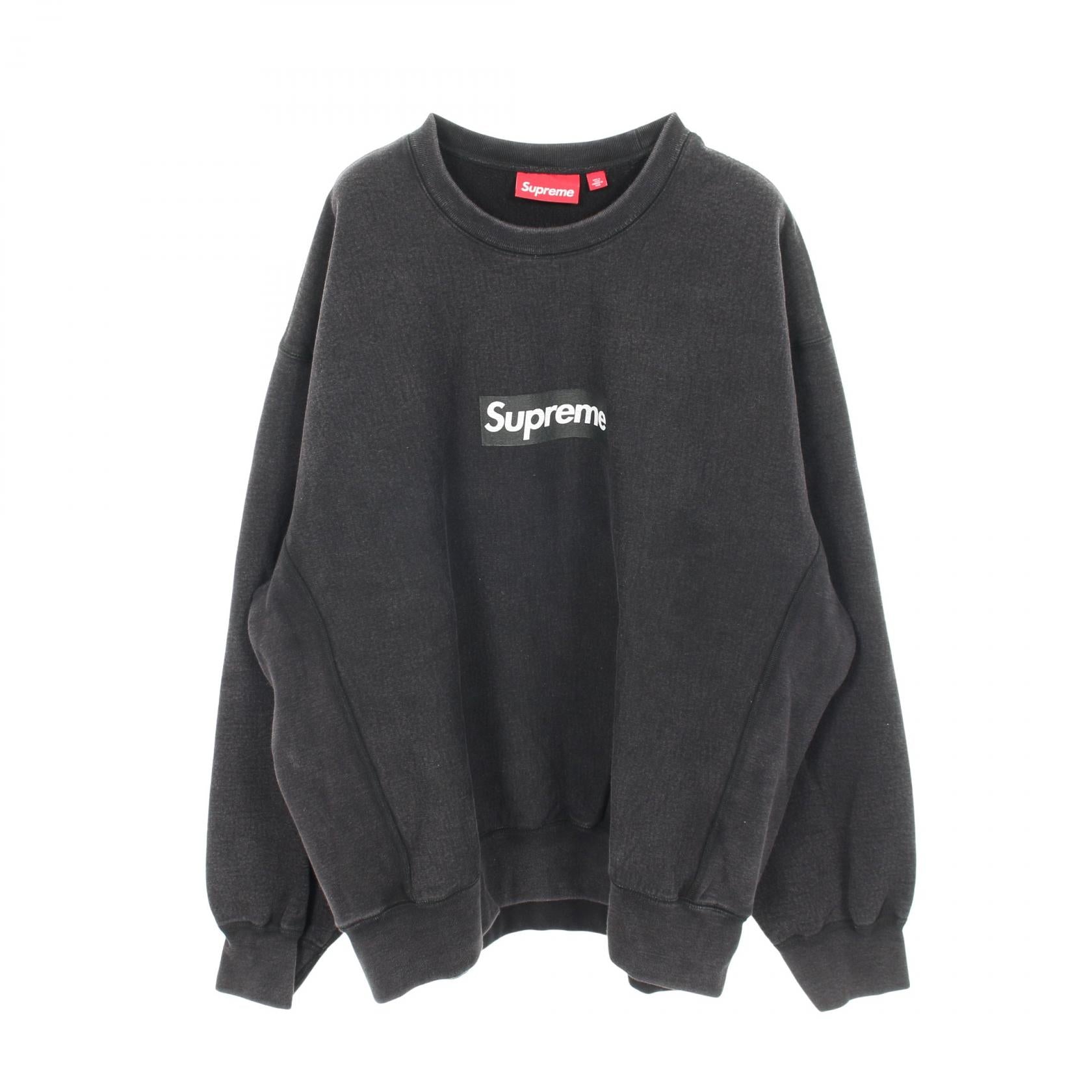 シュプリーム Washed Box Logo コットンスウェット