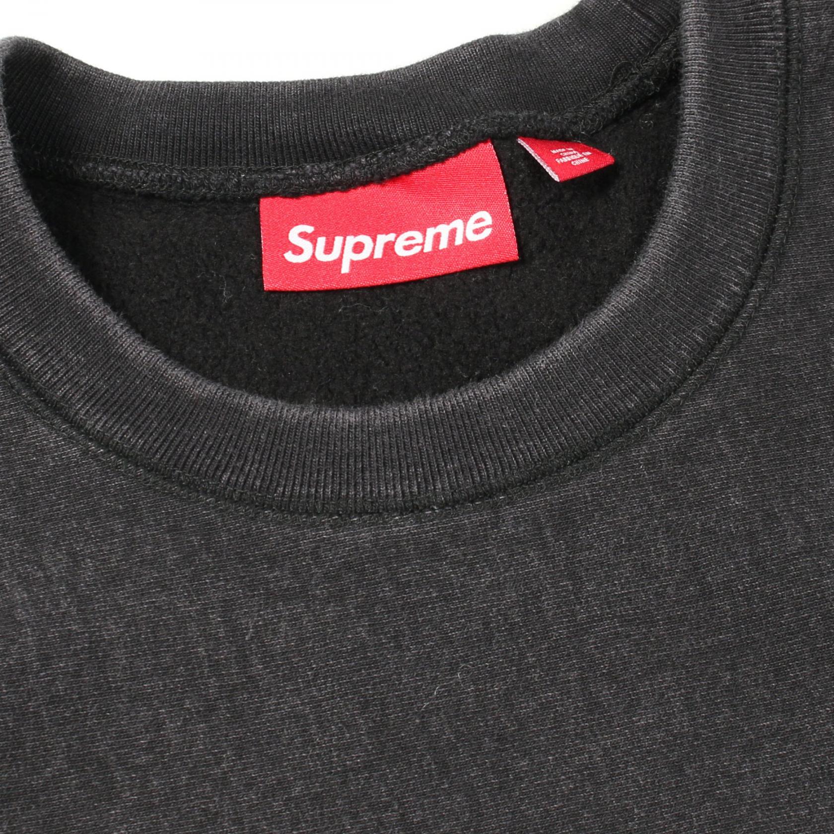 シュプリーム Washed Box Logo コットンスウェット