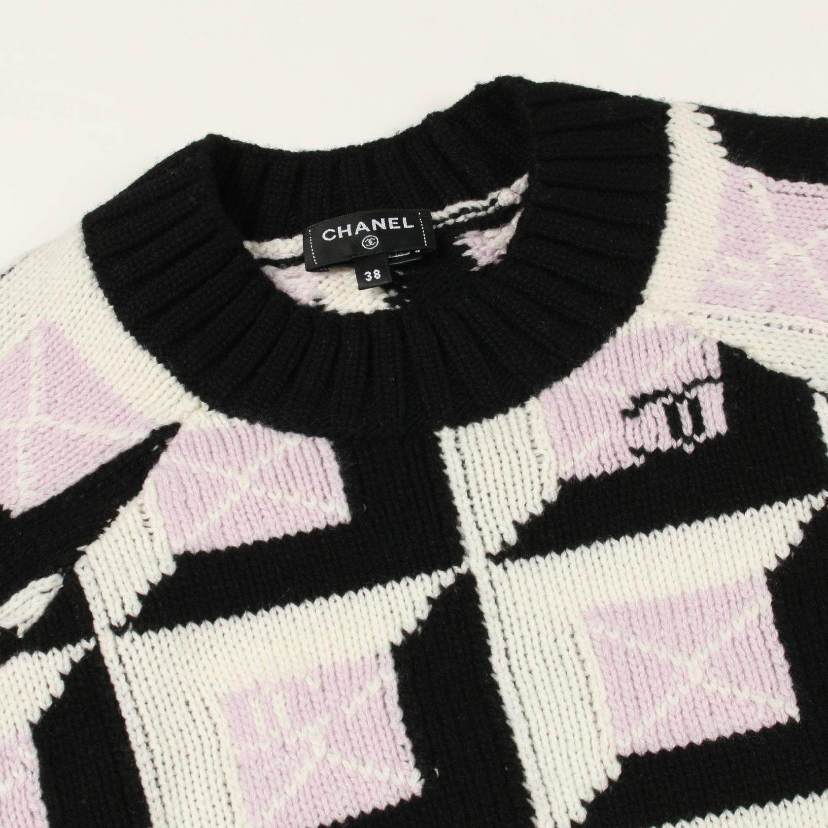 シャネル ココマーク カシミヤニットトップス