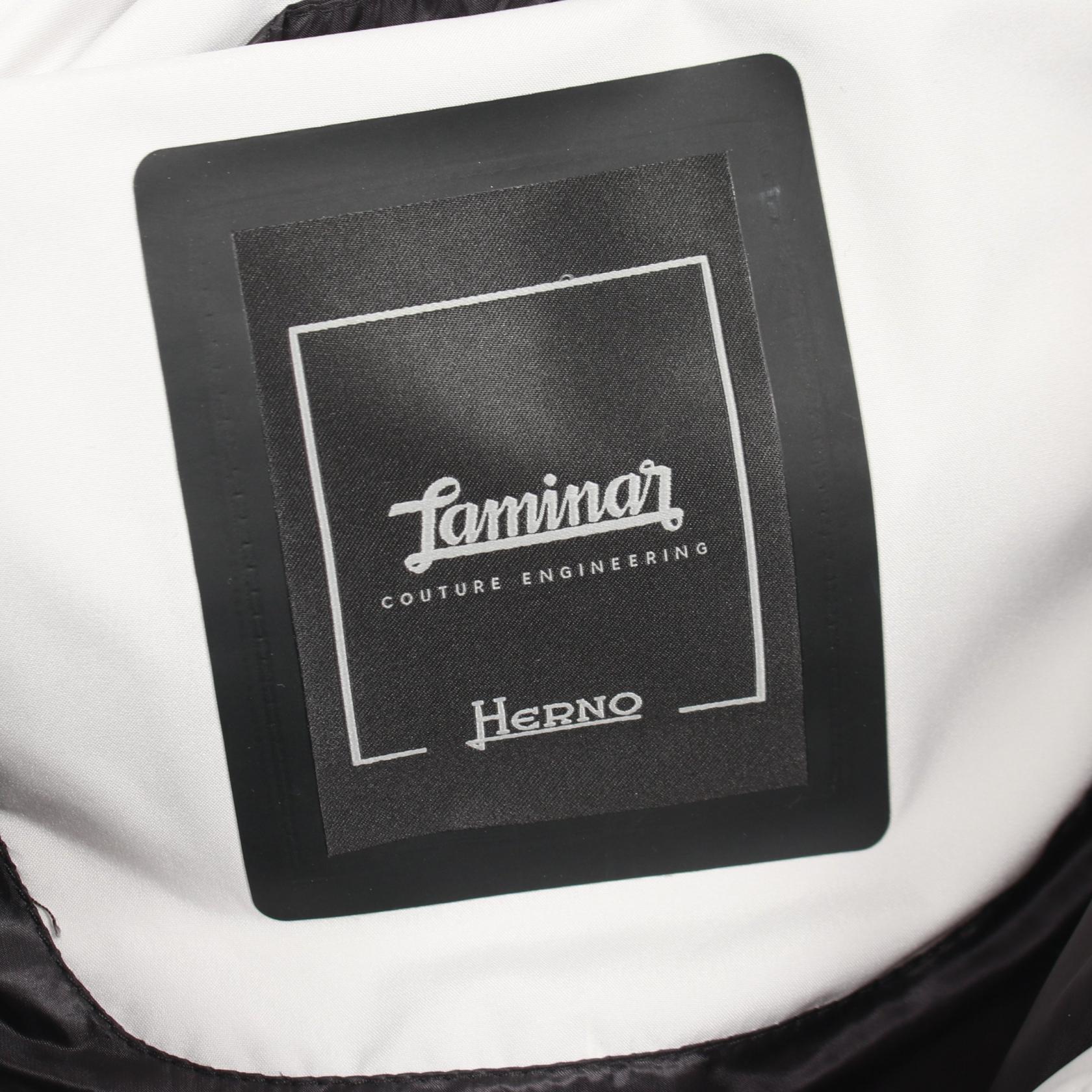 ヘルノ Laminar GORE-TEX WINDSTOPPER ポリエステルダウンジャケット