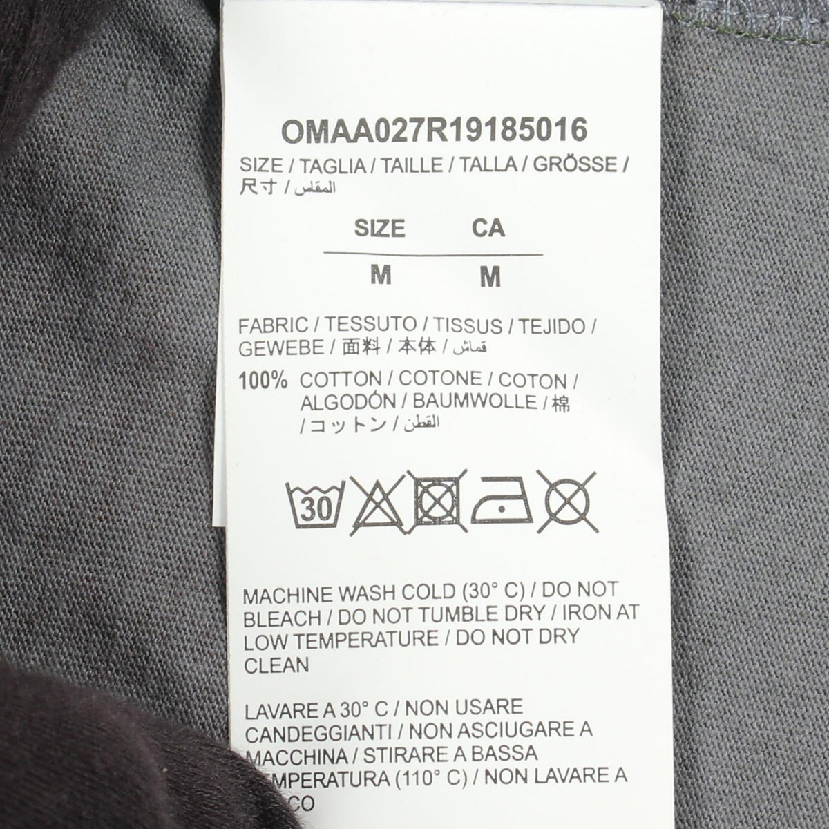 オフホワイト IMPRESSIONISM コットン Tシャツ