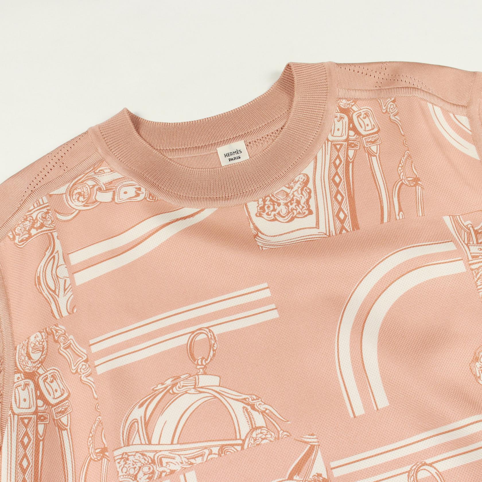 エルメス En Desordre Finesse シルクニットトップス